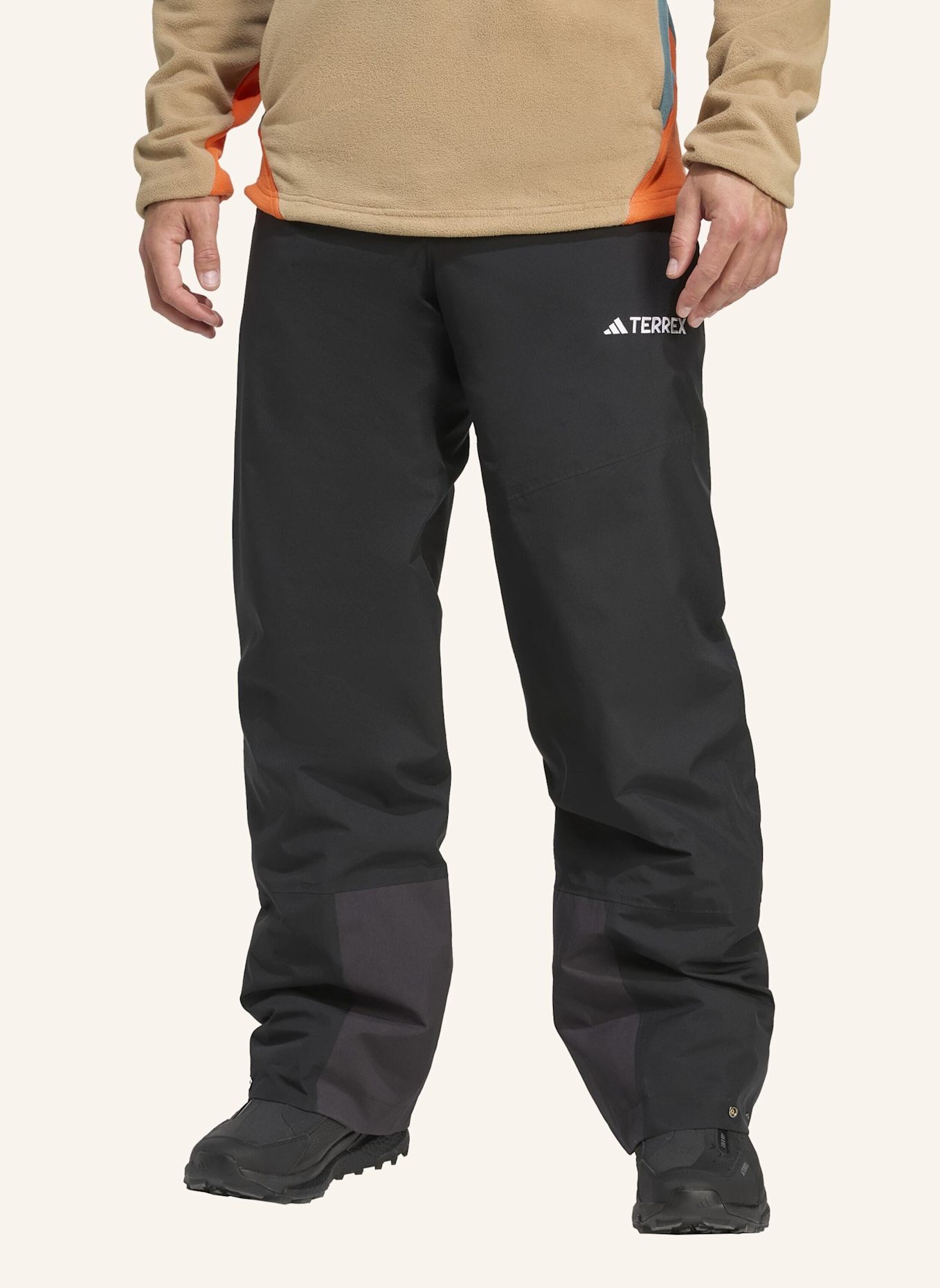 adidas TERREX TERREX MULTI 2 LAYER CLIMAPROOF ISOLIERTE HOSE: SCHWARZ