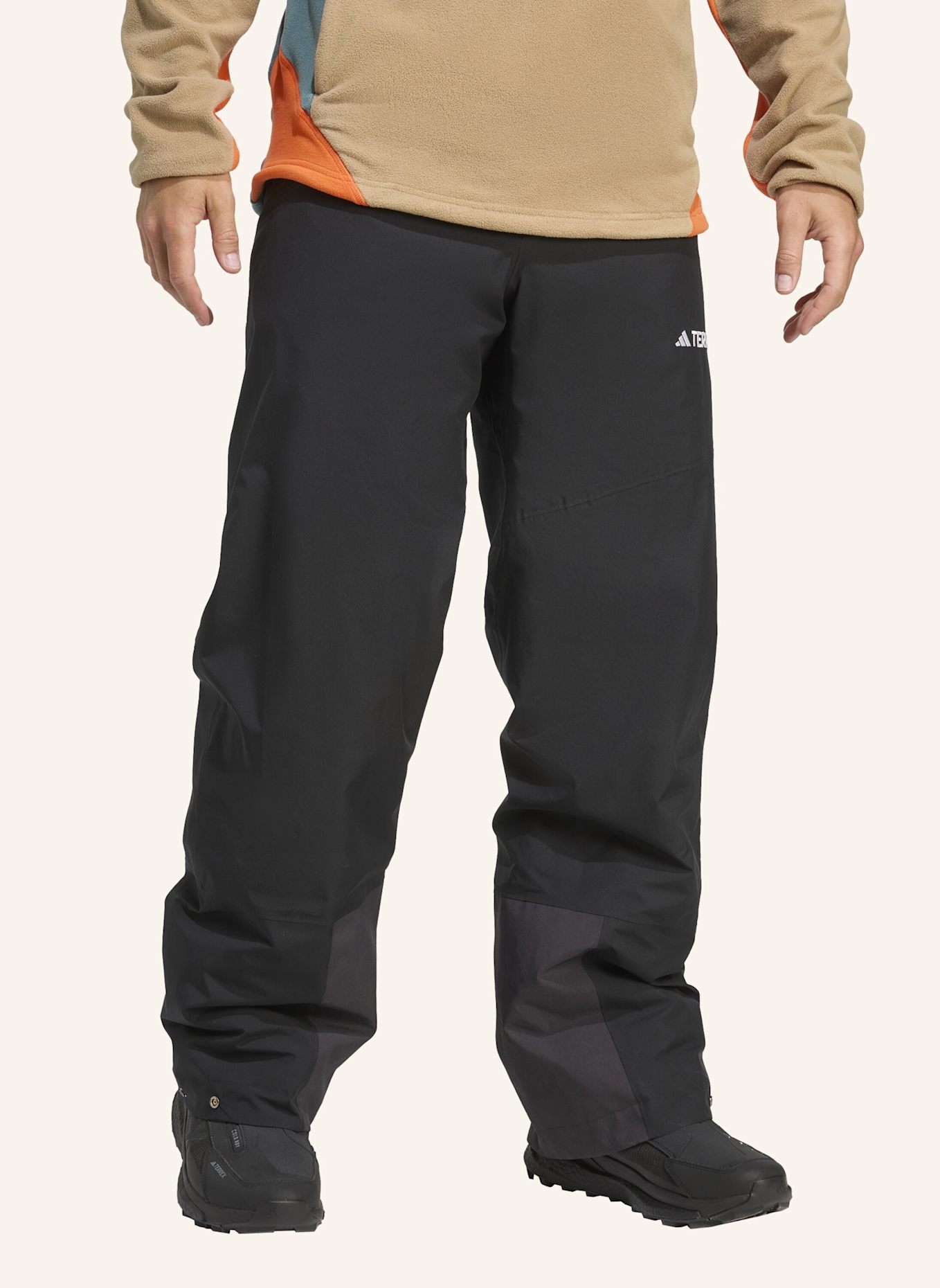adidas TERREX TERREX MULTI 2 LAYER CLIMAPROOF ISOLIERTE HOSE: SCHWARZ