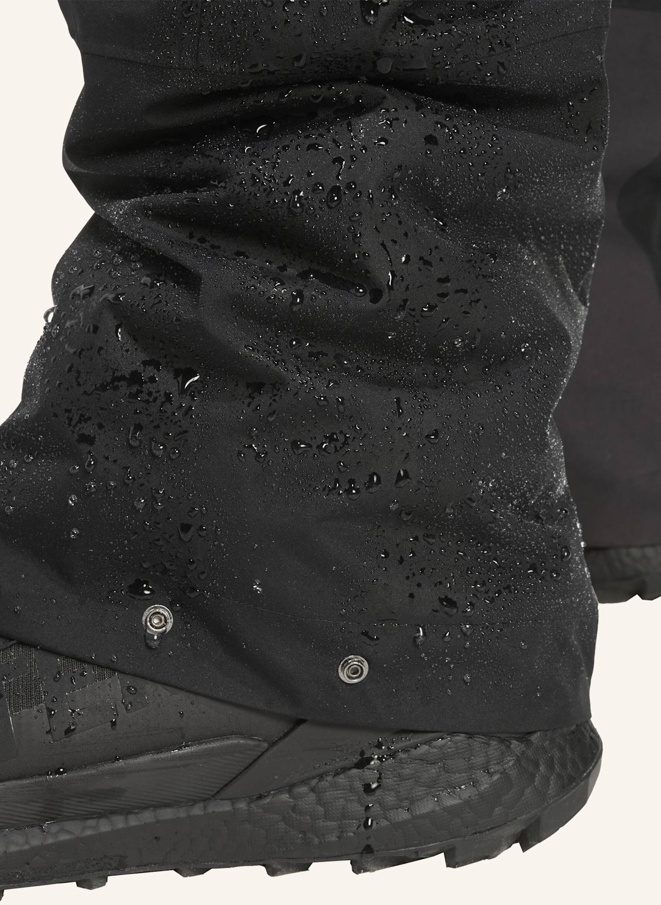 adidas TERREX TERREX MULTI 2 LAYER CLIMAPROOF ISOLIERTE HOSE: SCHWARZ