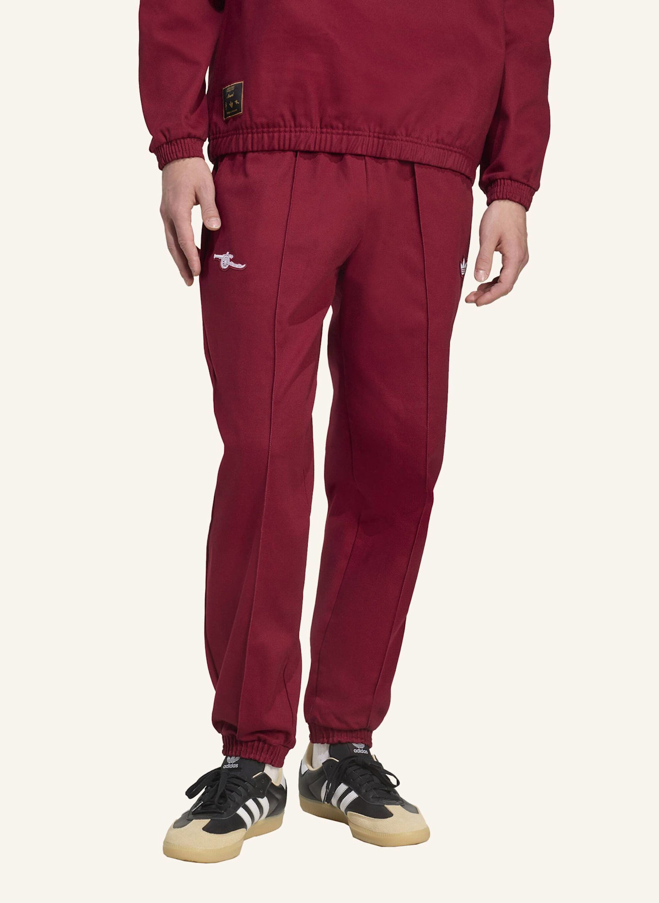 adidas Originals ARSENAL TERRACE ICONS DRILL HOSE: ROT