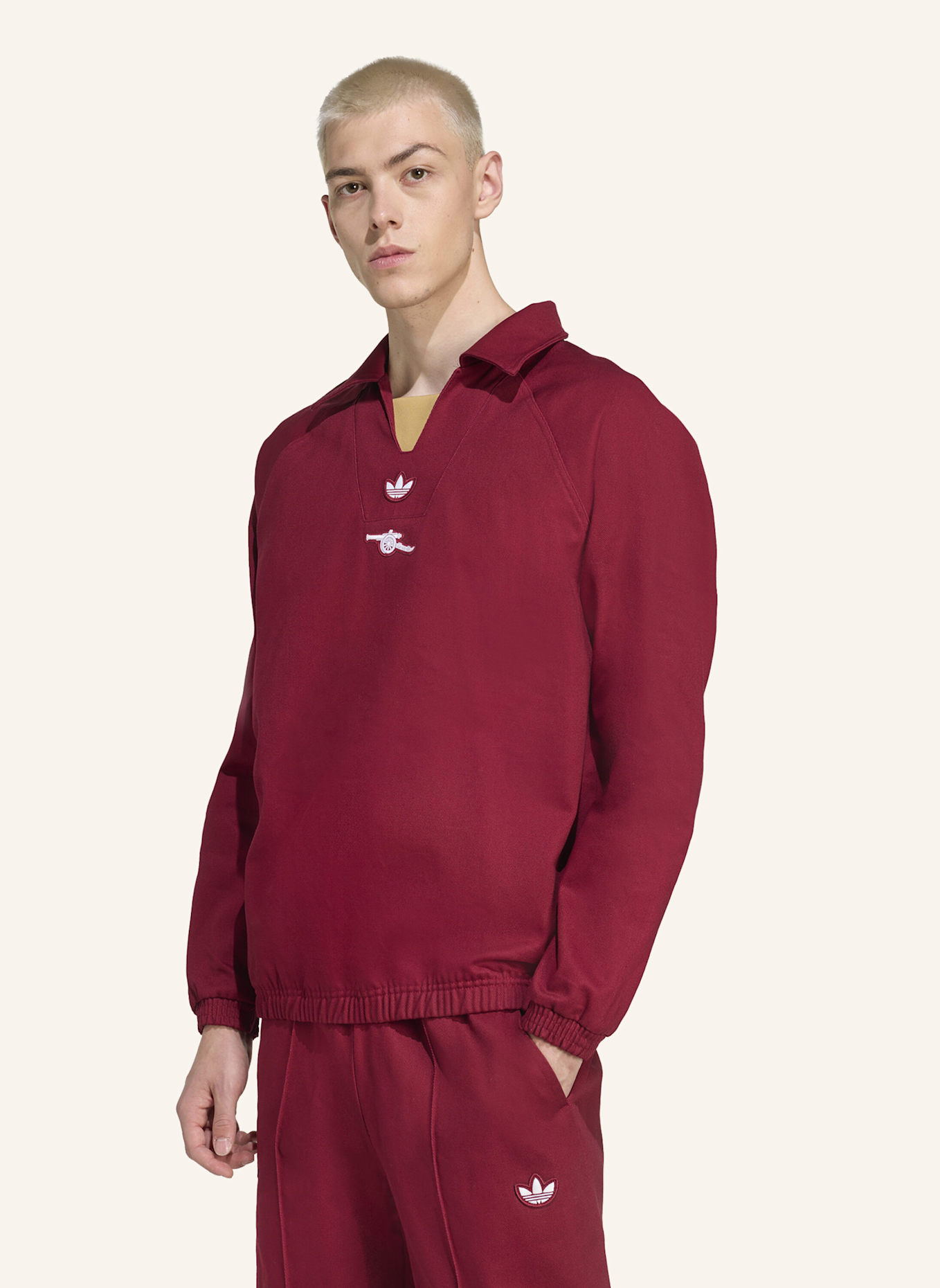 adidas Originals ARSENAL TERRACE ICONS DRILL TOP: ROT