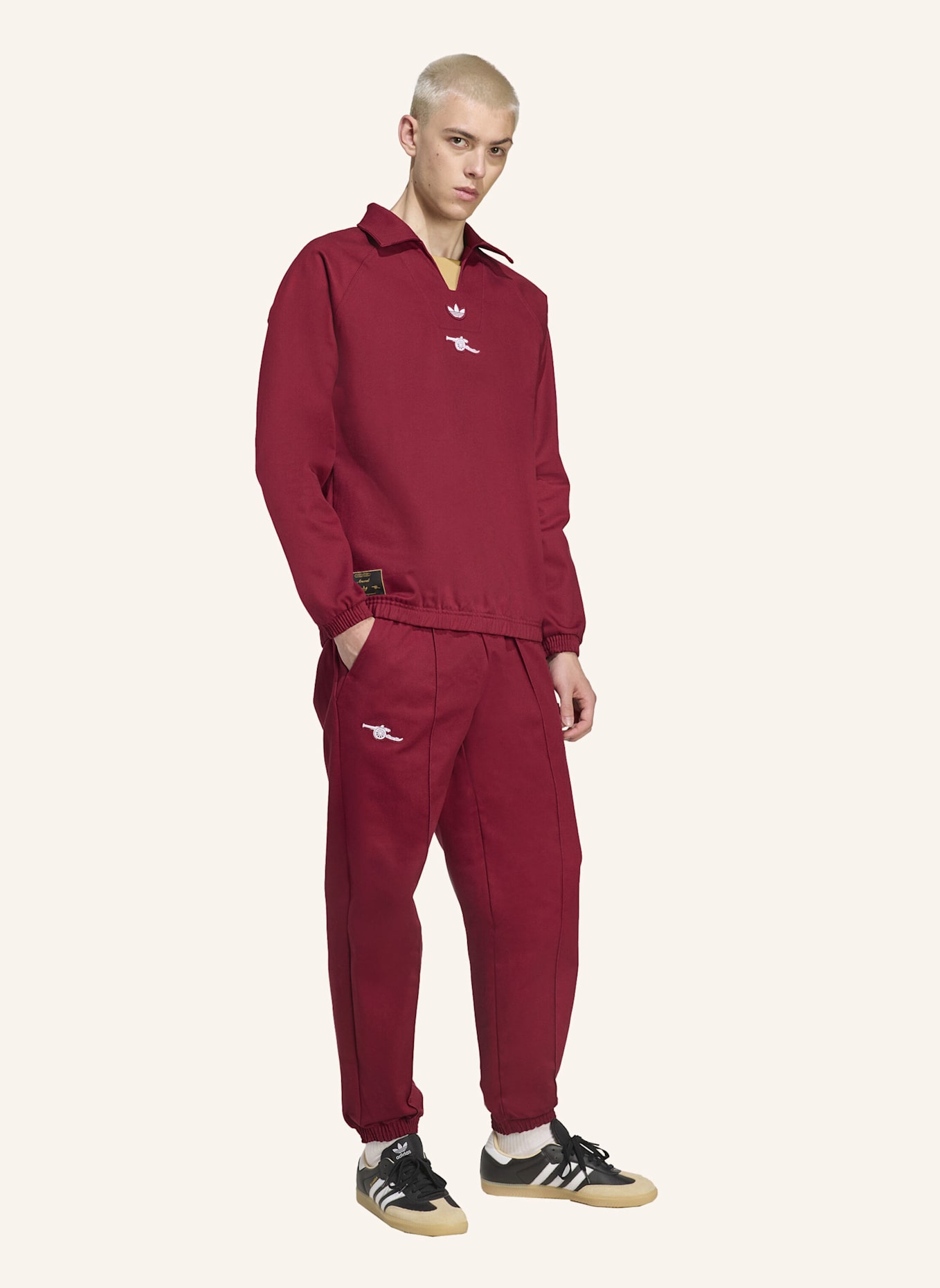 adidas Originals ARSENAL TERRACE ICONS DRILL TOP: ROT