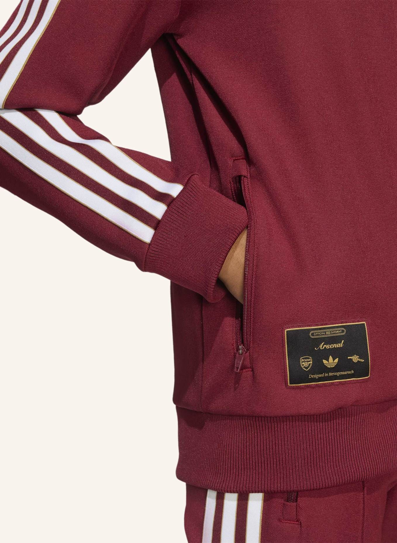 adidas Originals ARSENAL TERRACE ICONS TRACK TOP: ROT