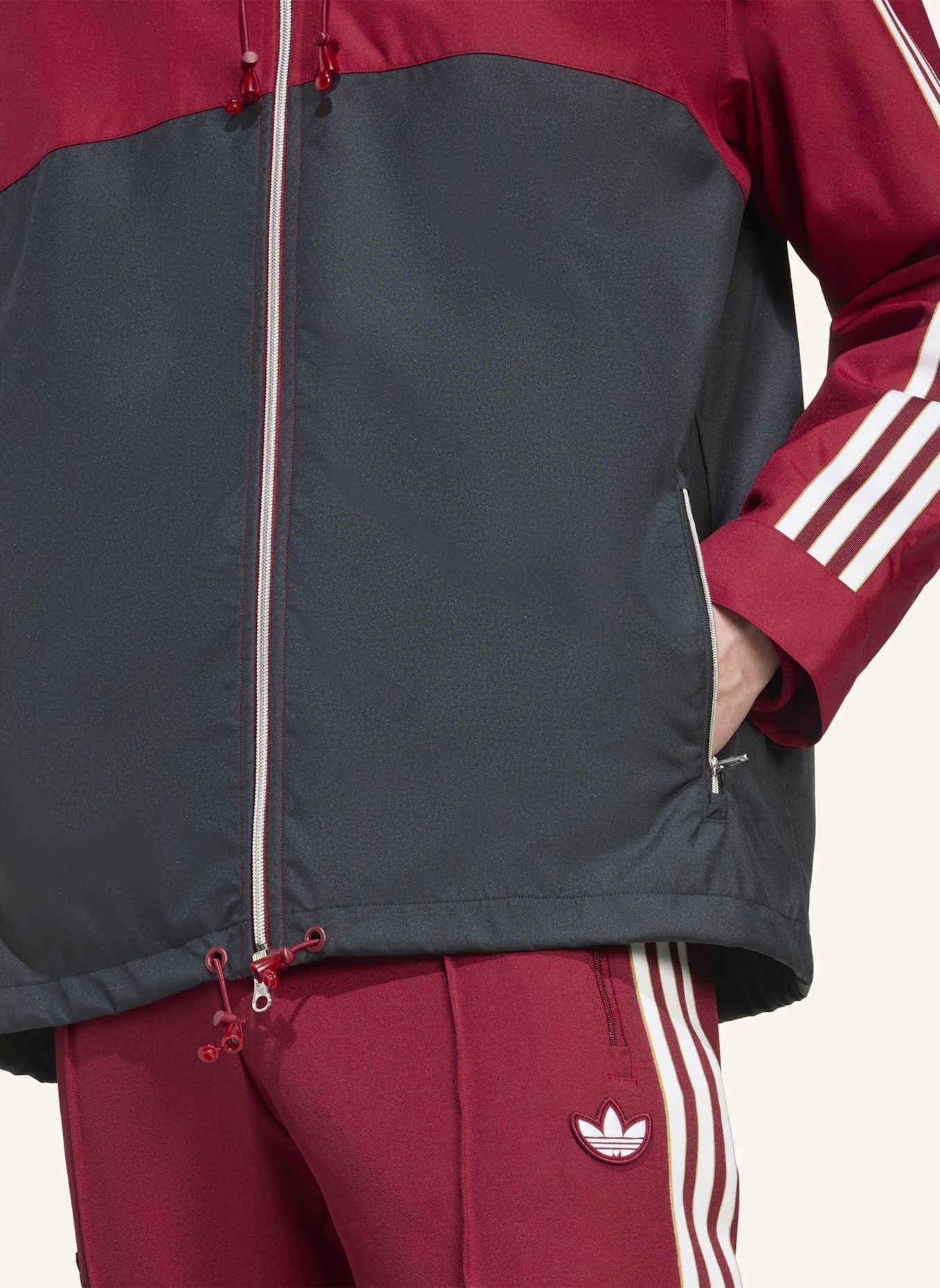 adidas Originals ARSENAL TERRACE ICONS PARKA: SCHWARZ