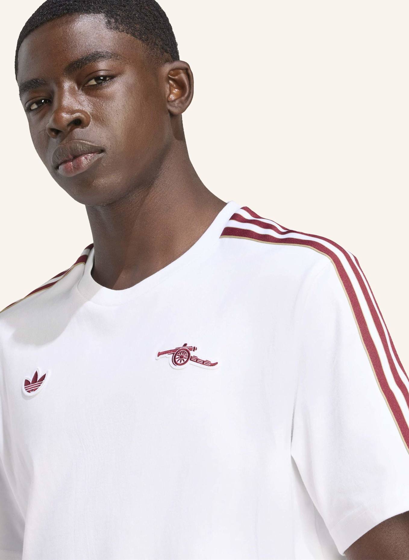 adidas Originals ARSENAL TERRACE ICONS T-SHIRT: WEISS