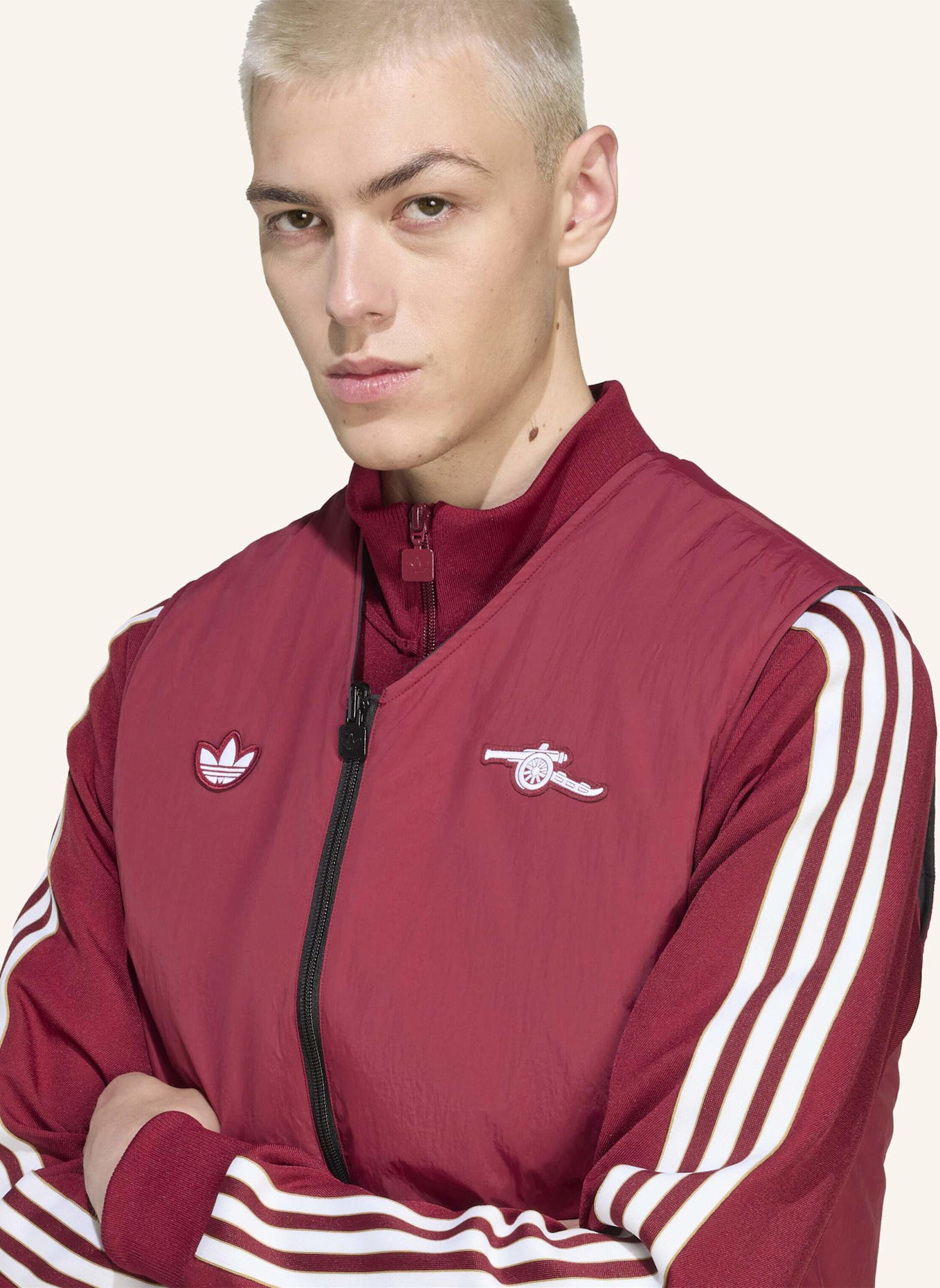 adidas Originals FC ARSENAL TERRACE ICONS WESTE: SCHWARZ