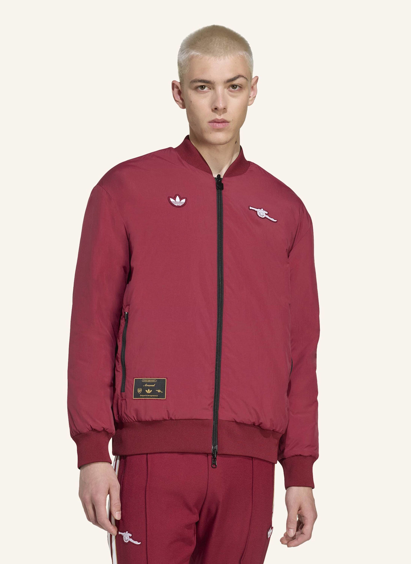 adidas Originals FC ARSENAL TERRACE ICONS JACKE: SCHWARZ