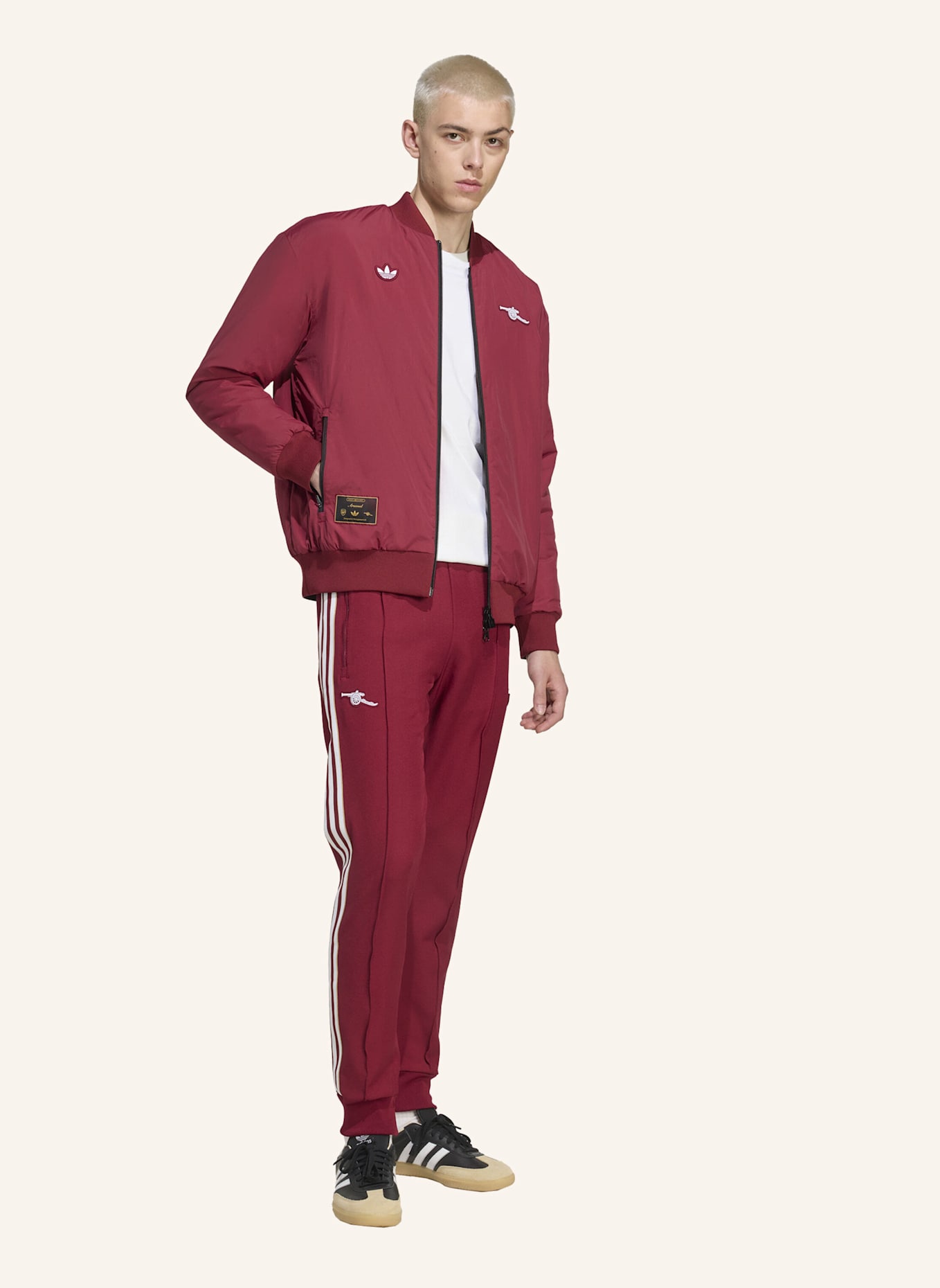 adidas Originals FC ARSENAL TERRACE ICONS JACKE: SCHWARZ