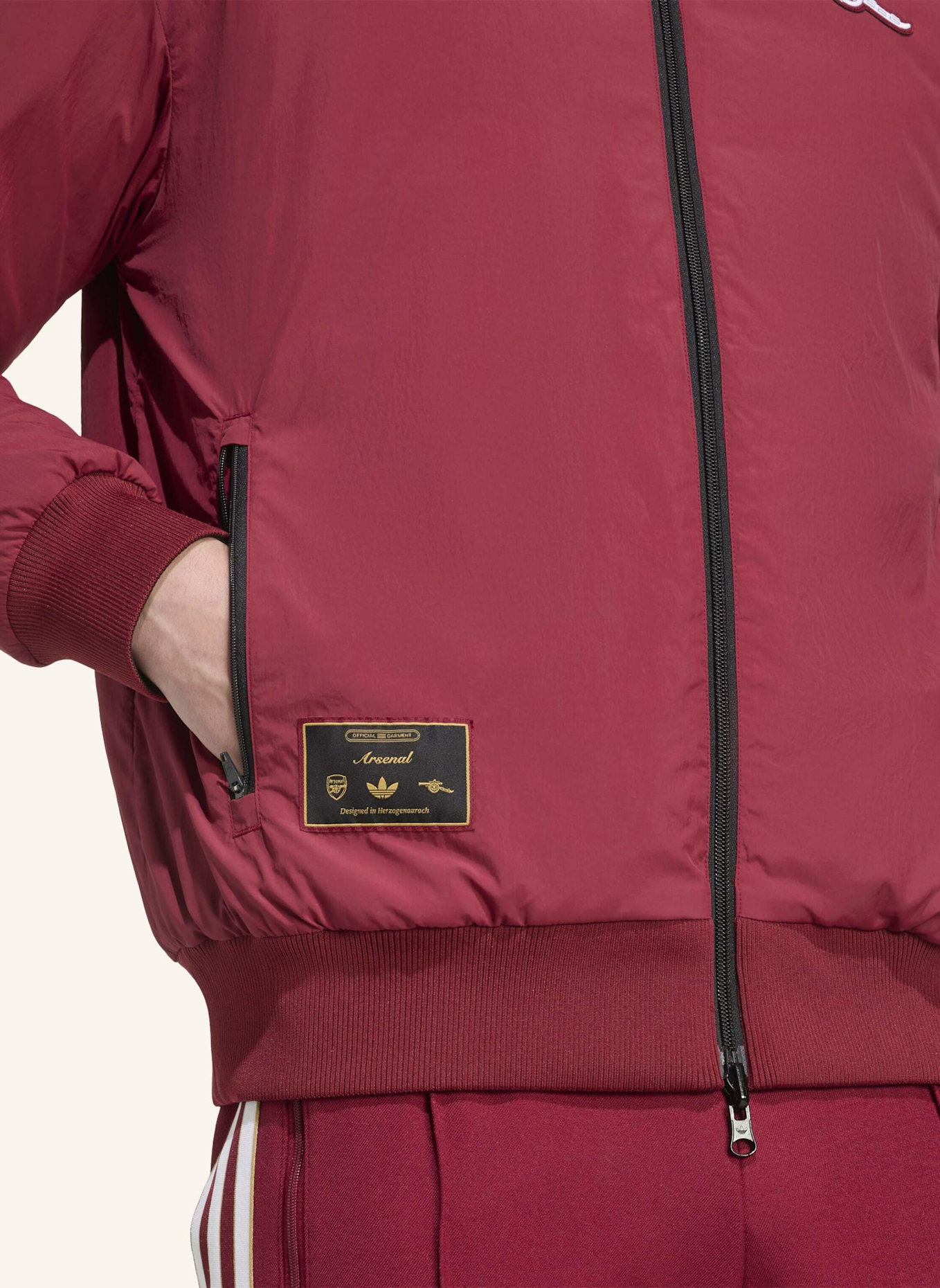 adidas Originals FC ARSENAL TERRACE ICONS JACKE: SCHWARZ