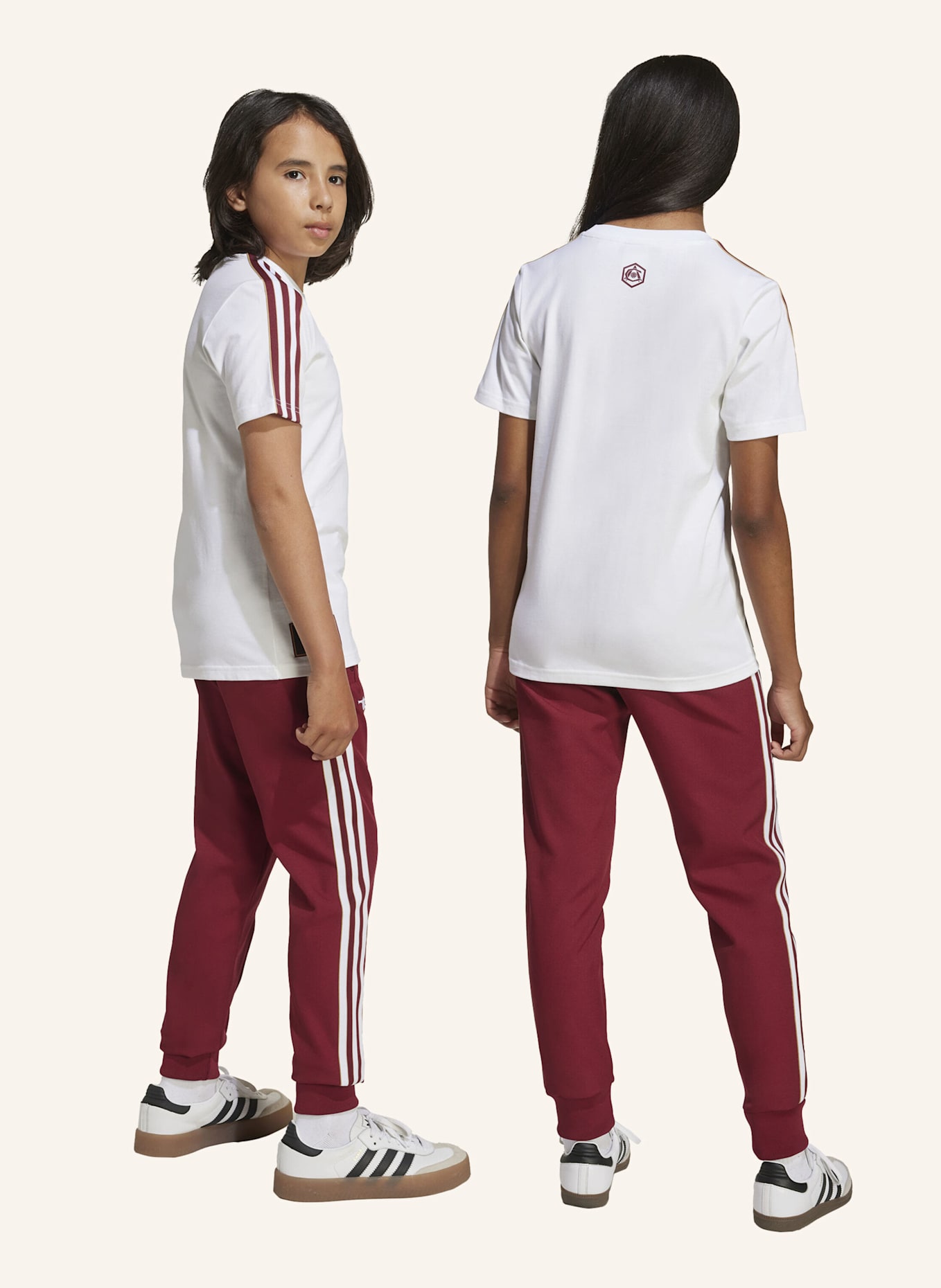 adidas Originals FC ARSENAL TERRACE ICONS TRAININGSHOSE FÜR KINDER: ROT