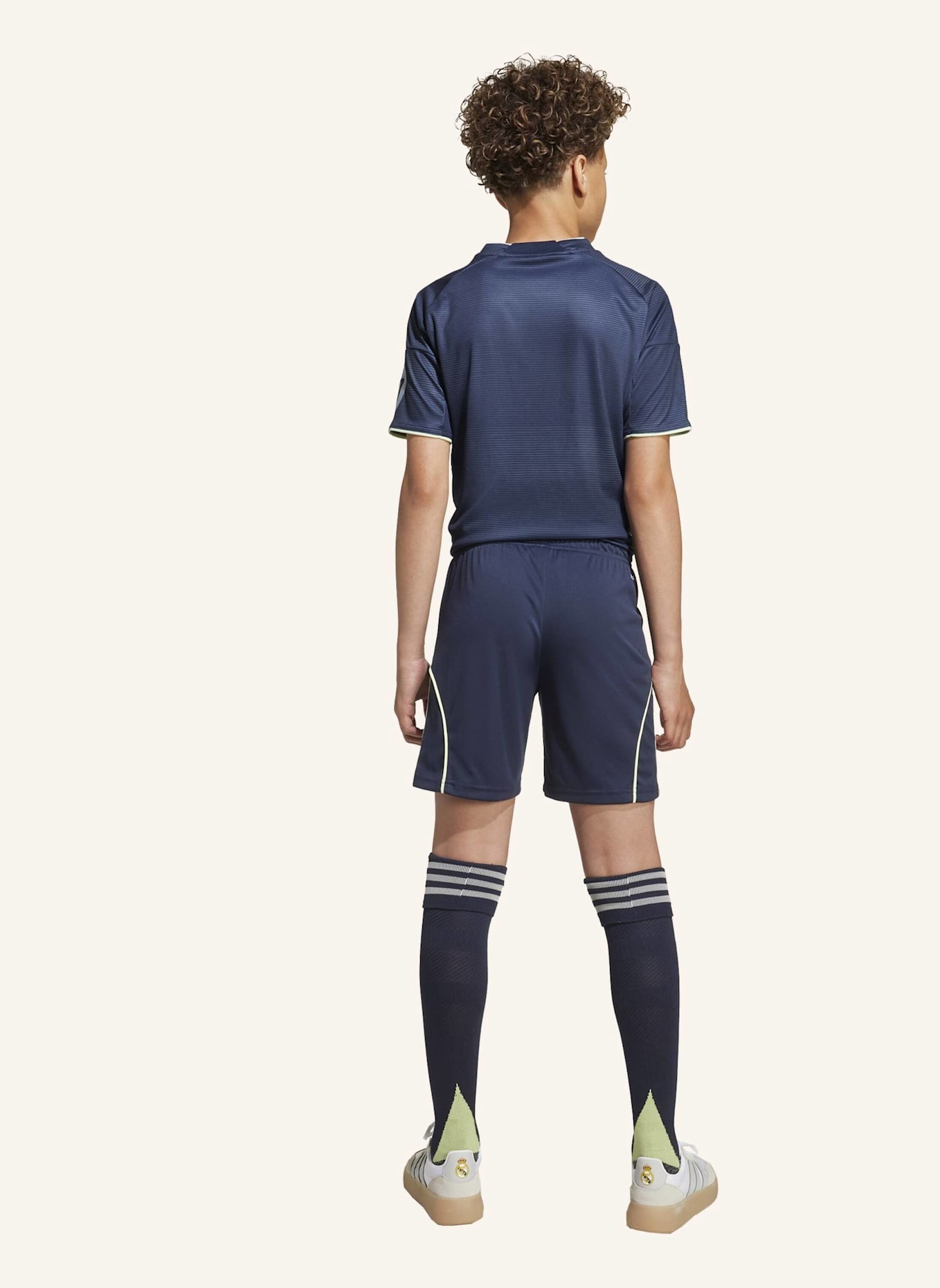 adidas REAL MADRID 25/26 AWAY JUNIOR-AUSRÜSTUNG: BLAU