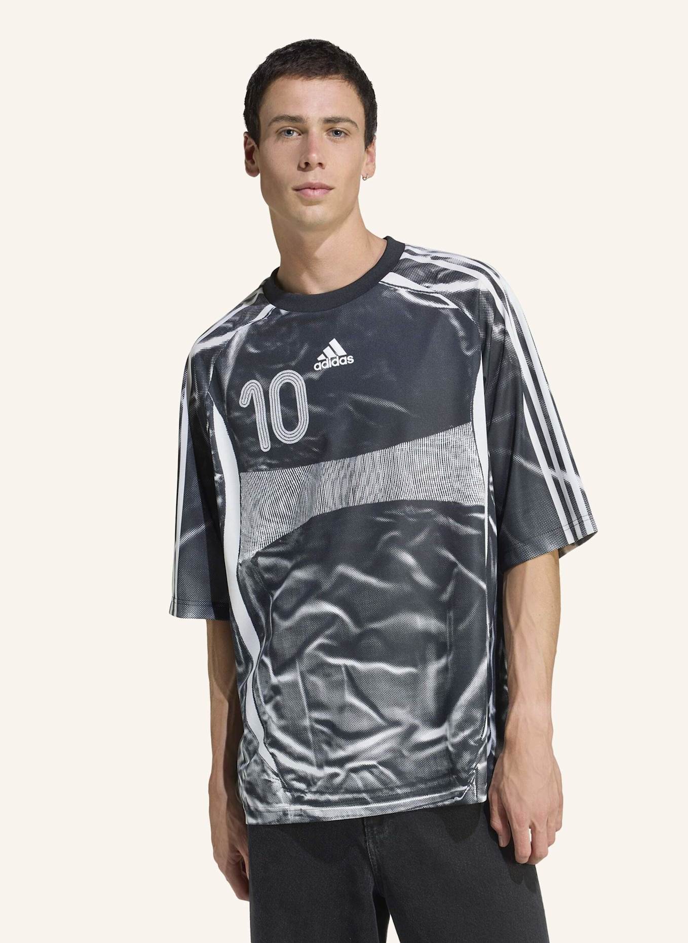 adidas Originals T-Shirt ADILENIUM SAISON 4 TEAMGEIST: SCHWARZ
