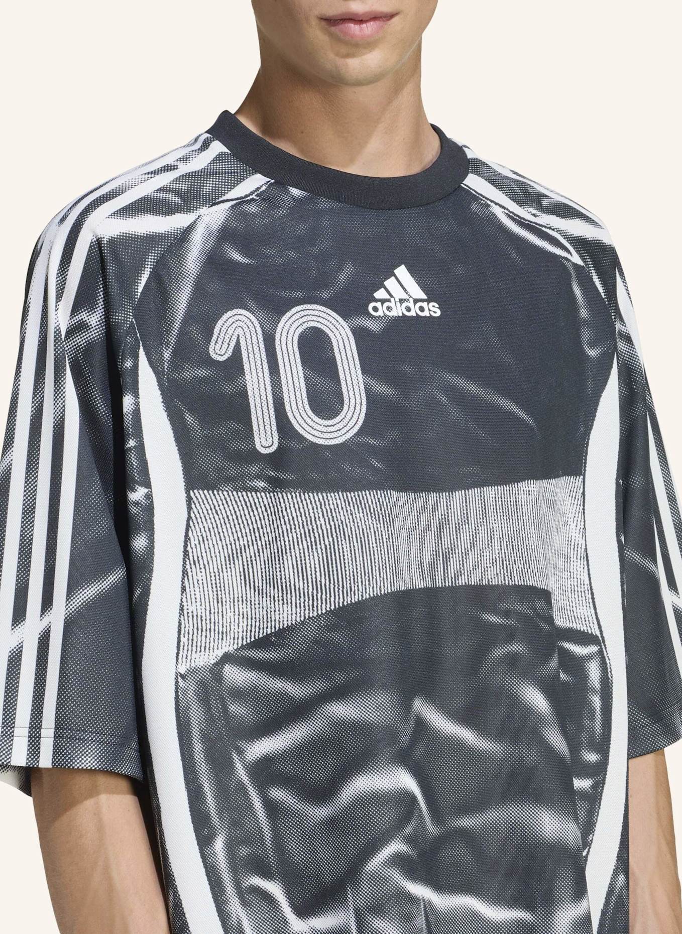 adidas Originals T-Shirt ADILENIUM SAISON 4 TEAMGEIST: SCHWARZ