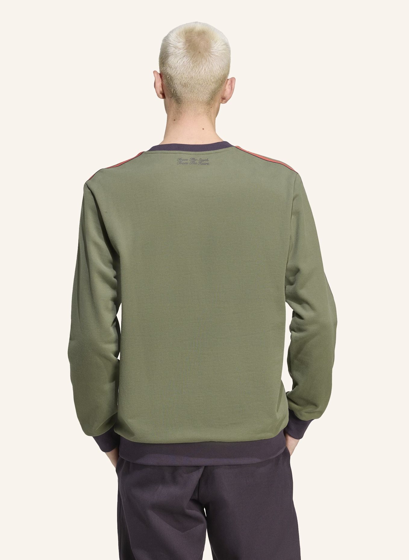 adidas Originals FC BAYERN MÜNCHEN TERRACE ICONS SWEATSHIRT: GRÜN