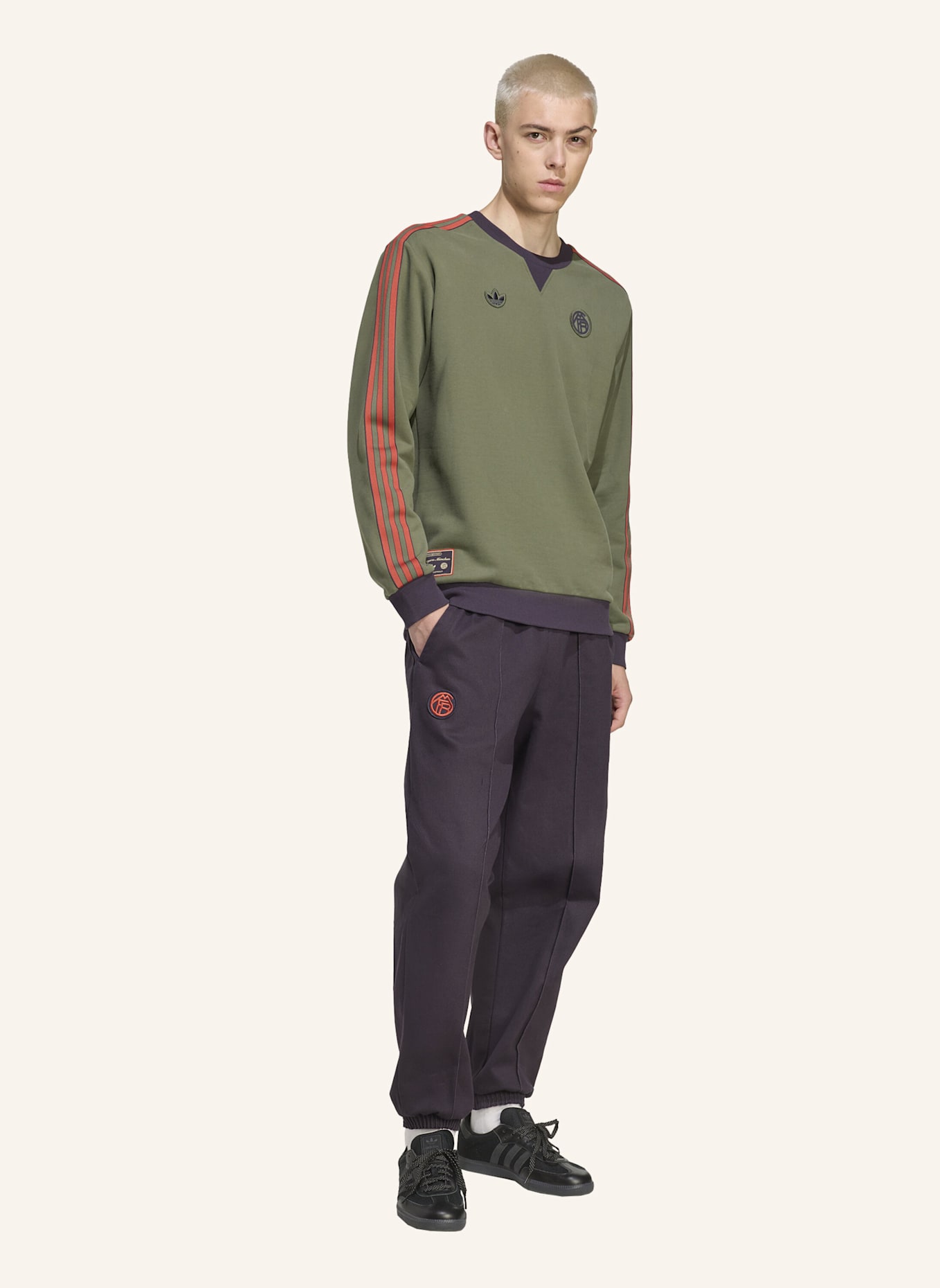 adidas Originals FC BAYERN MÜNCHEN TERRACE ICONS SWEATSHIRT: GRÜN