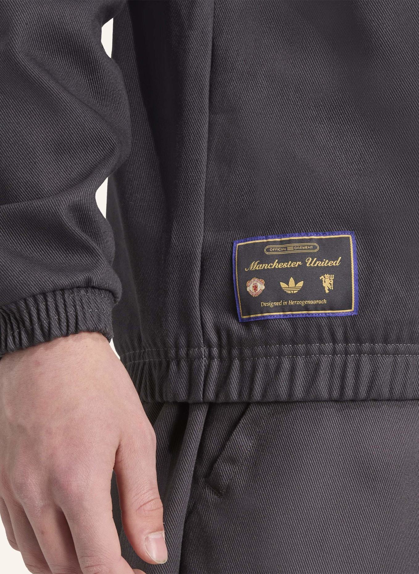 adidas Originals MANCHESTER UNITED TERRACE ICONS DRILL TOP: SCHWARZ