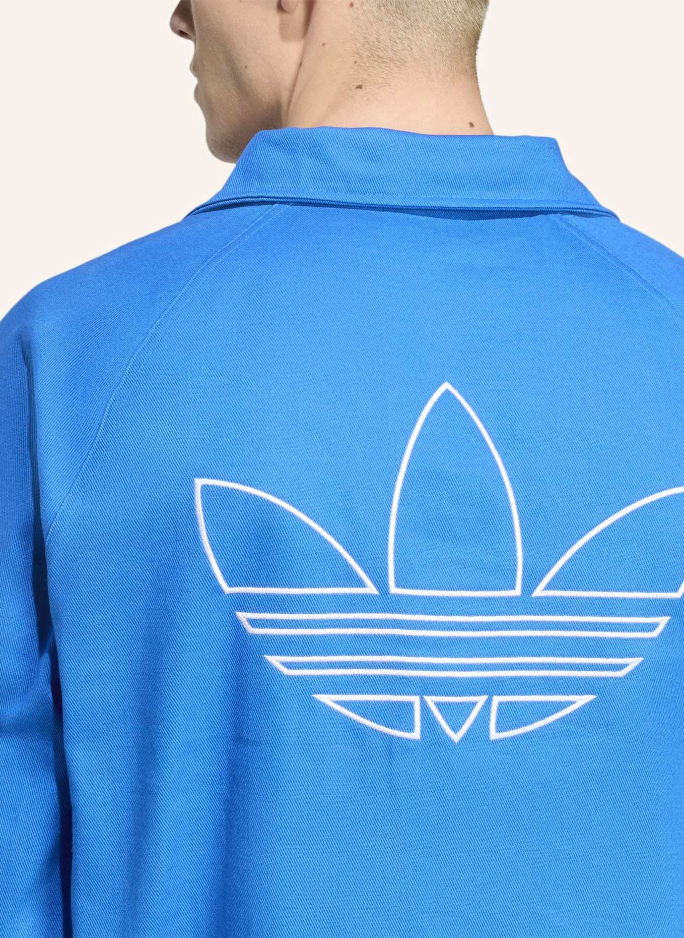 adidas Originals REAL MADRID TERRACE ICONS DRILL TOP: BLAU