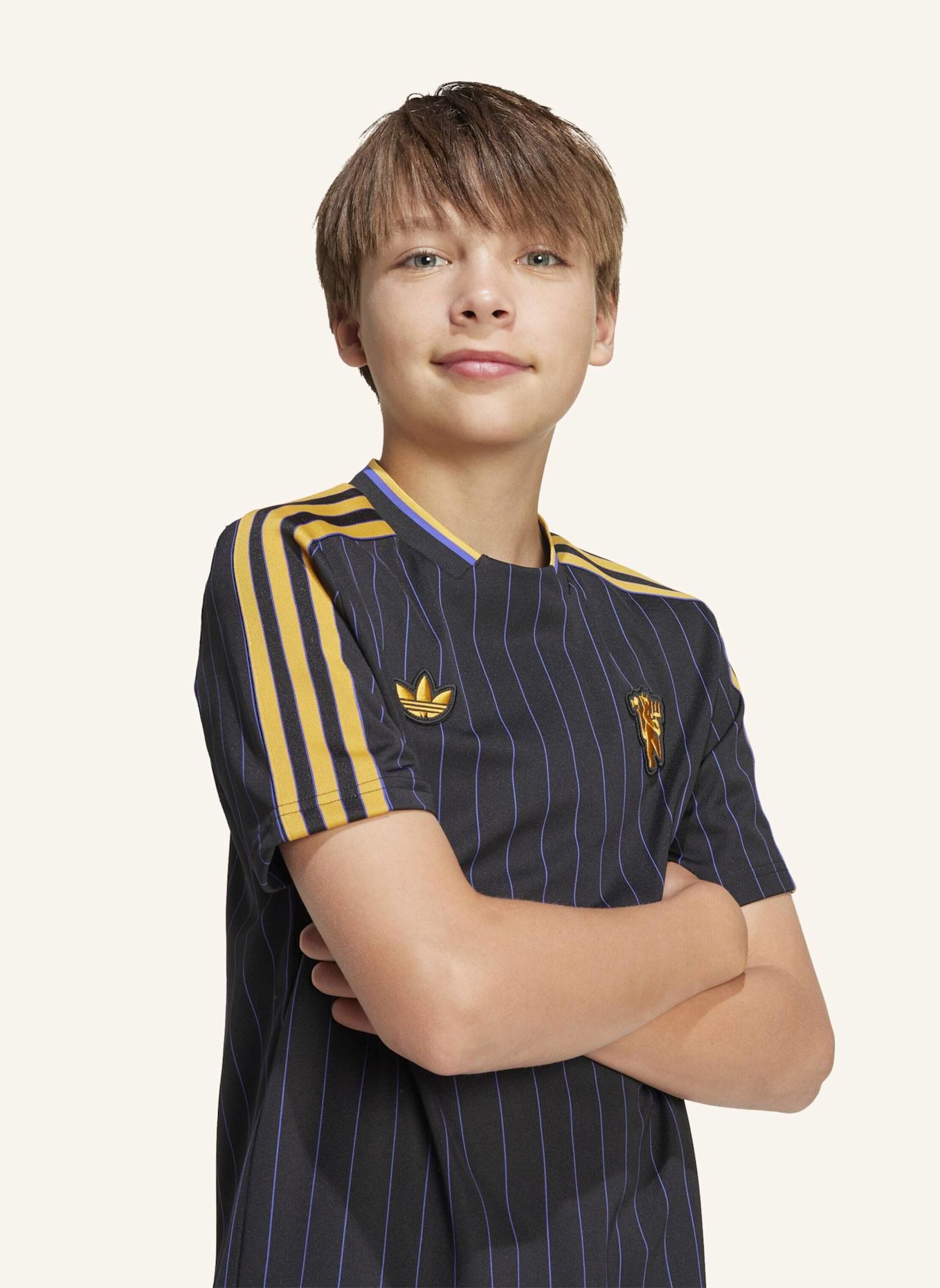 adidas Originals MANCHESTER UNITED TERRACE ICONS TRIKOT: SCHWARZ