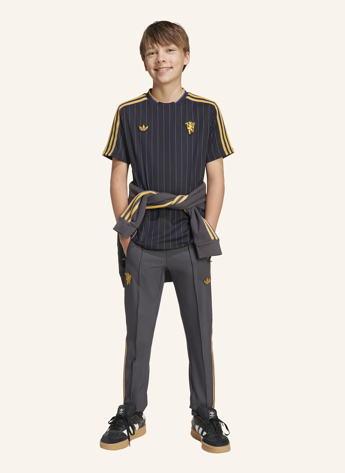 adidas Originals MANCHESTER UNITED TERRACE ICONS TRIKOT: SCHWARZ