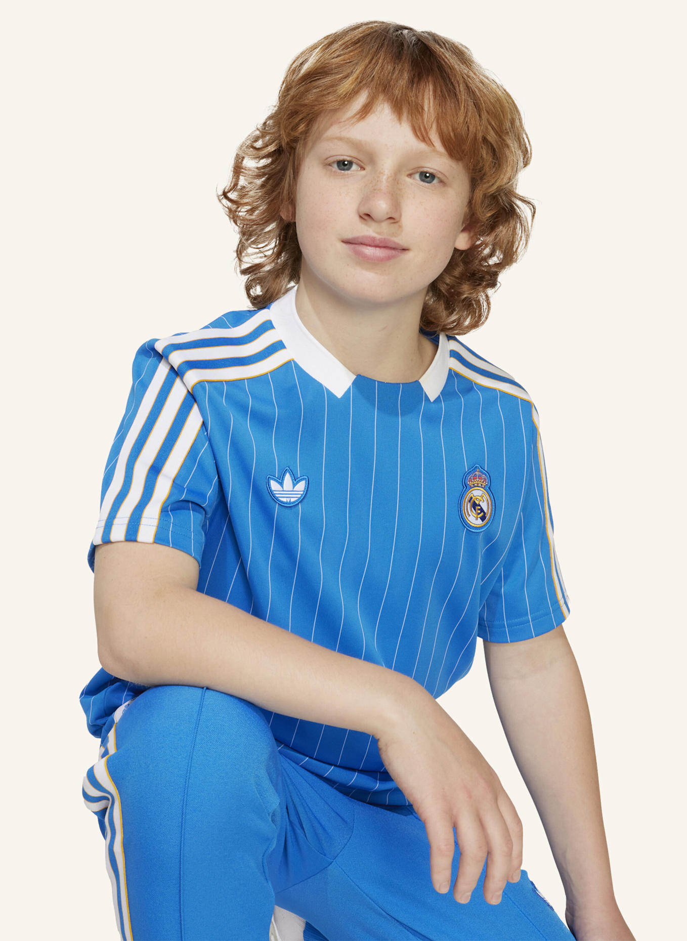 adidas Originals REAL MADRID TERRACE ICONS TRIKOT: BLAU
