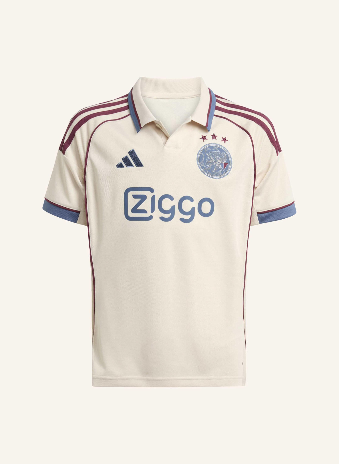 adidas AJAX AMSTERDAM 25/26 AUSWEICHTRIKOT: BEIGE