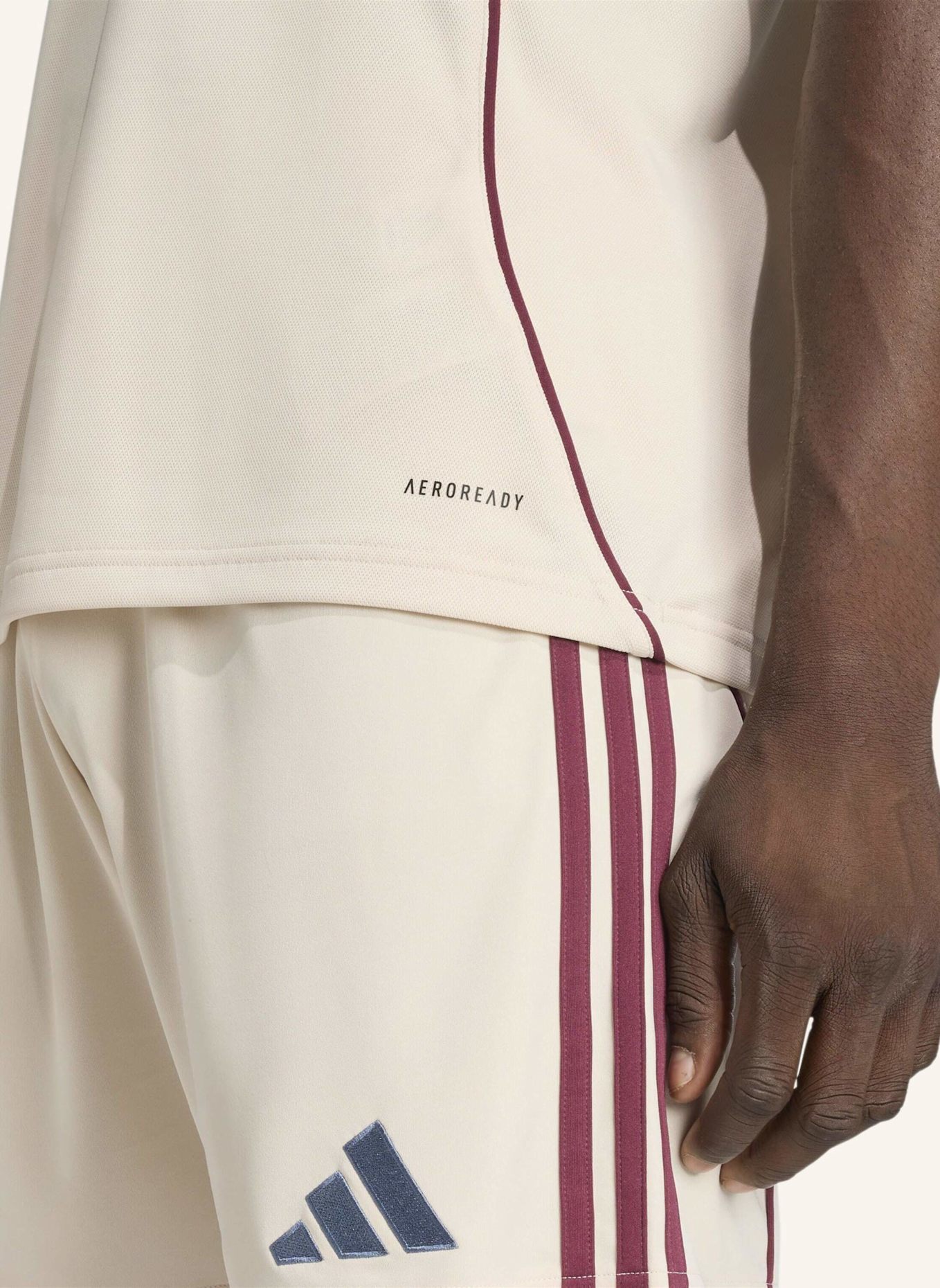 adidas AJAX AMSTERDAM 25/26 AUSWEICHTRIKOT: BEIGE