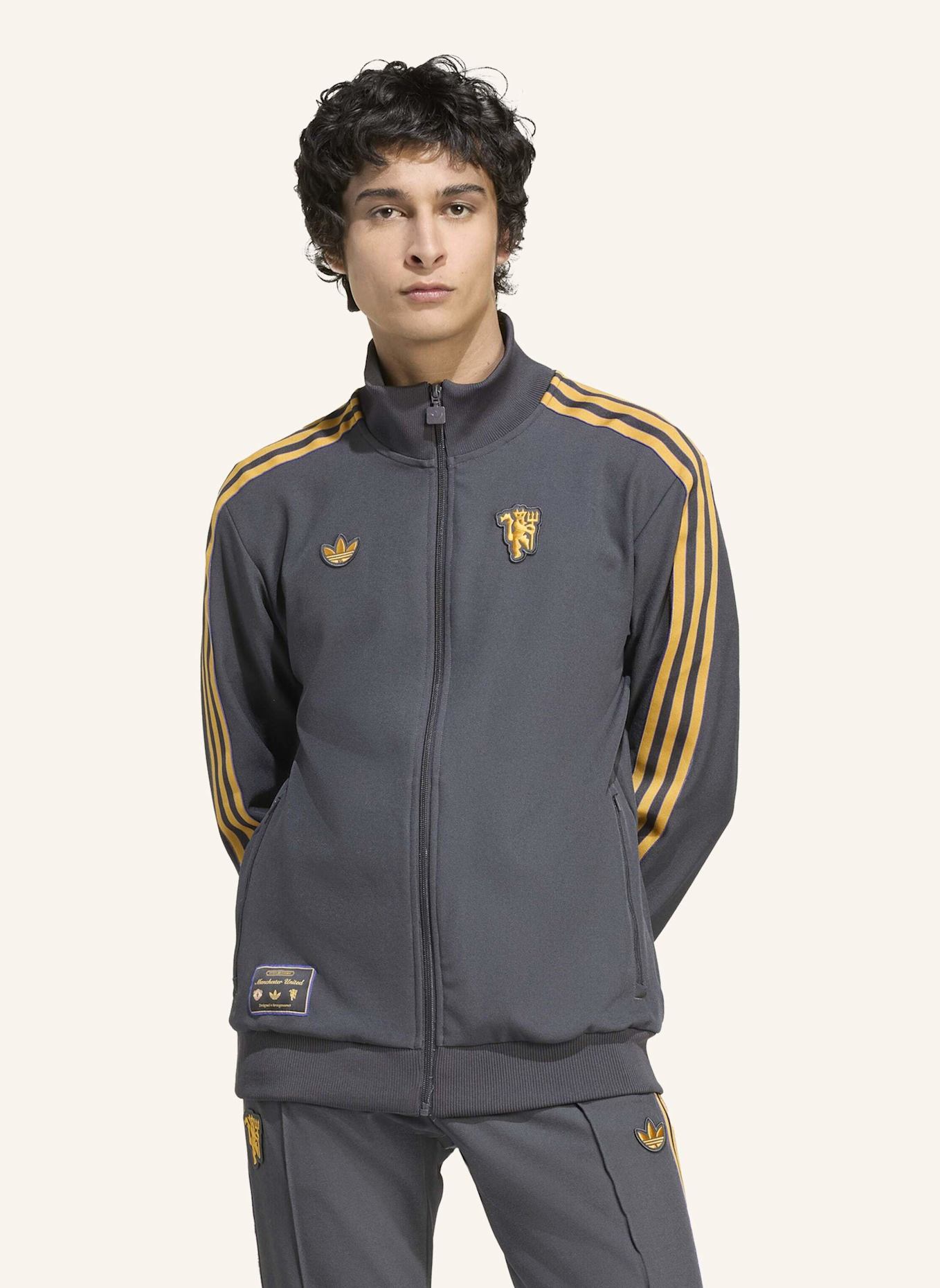 adidas Originals MANCHESTER UNITED TERRACE ICONS ORIGINALS JACKE: SCHWARZ