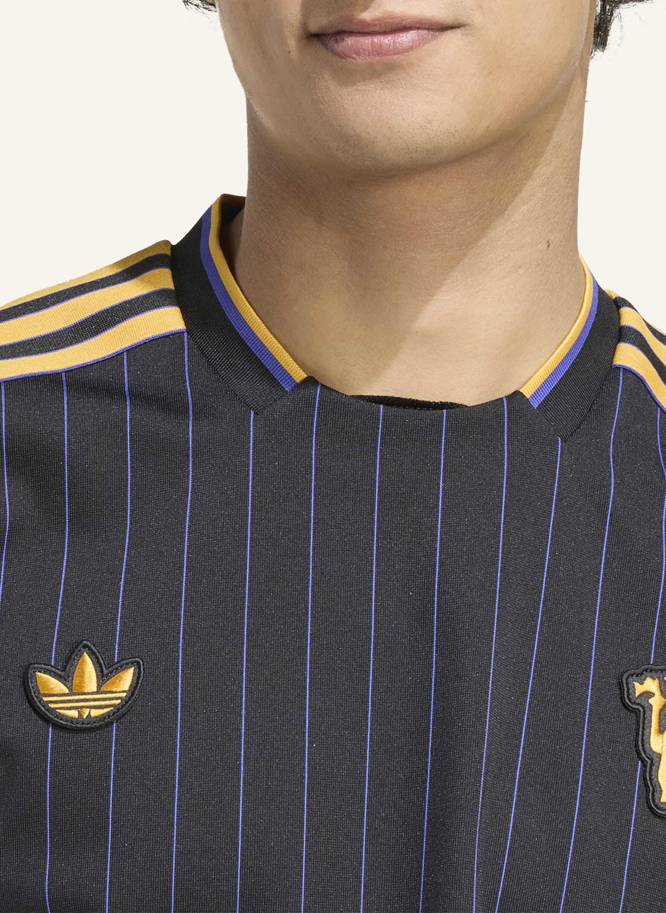 adidas Originals MANCHESTER UNITED TERRACE ICONS JERSEY: SCHWARZ