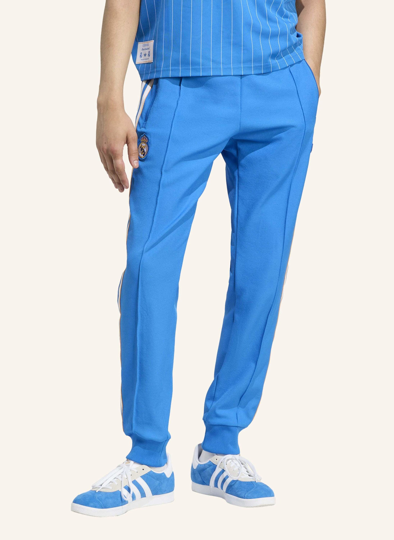 adidas Originals REAL MADRID TERRACE ICONS TRAININGSHOSE: BLAU