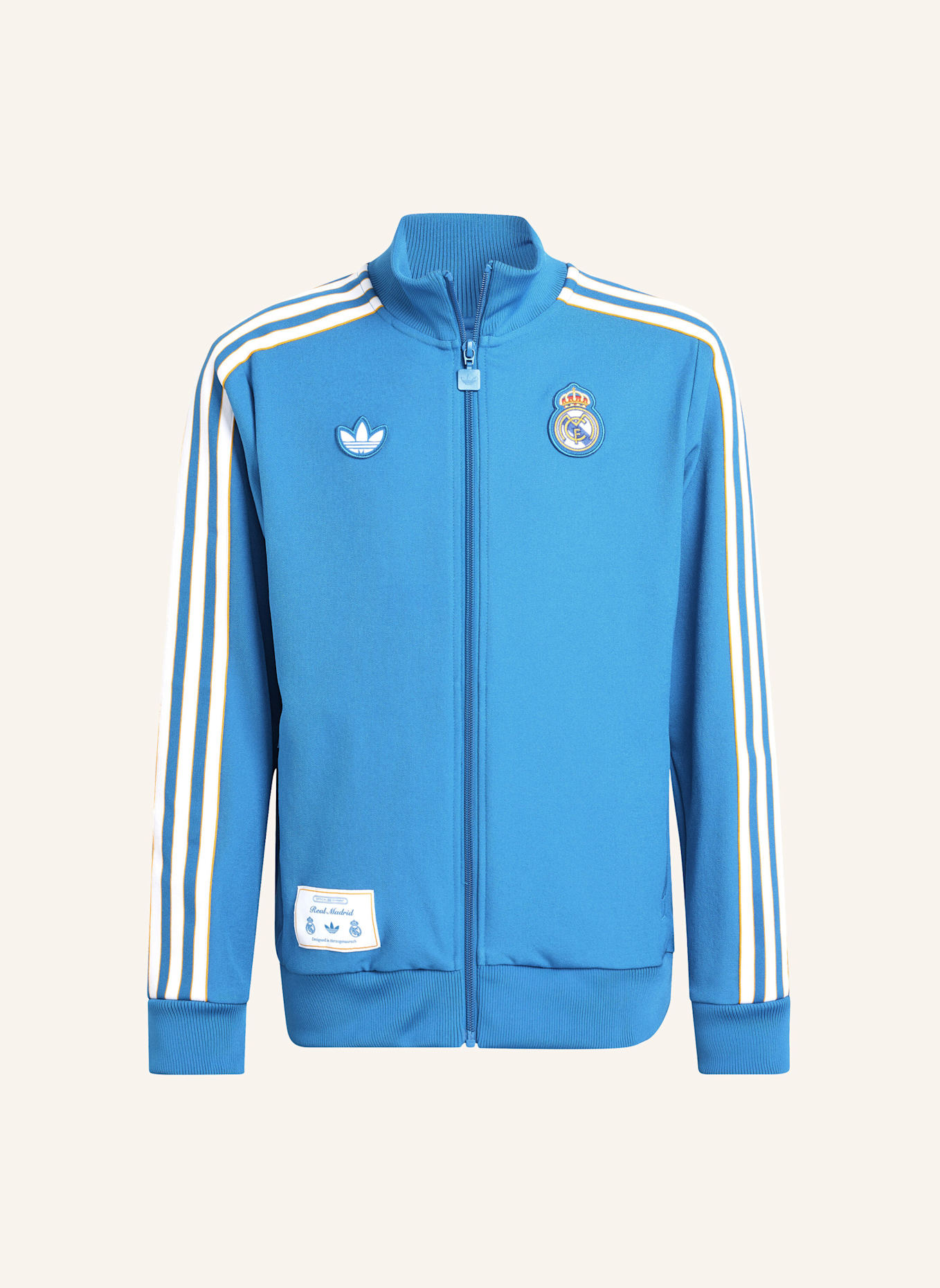 adidas Originals REAL MADRID TERRACE ICONS TRACK TOP: BLAU