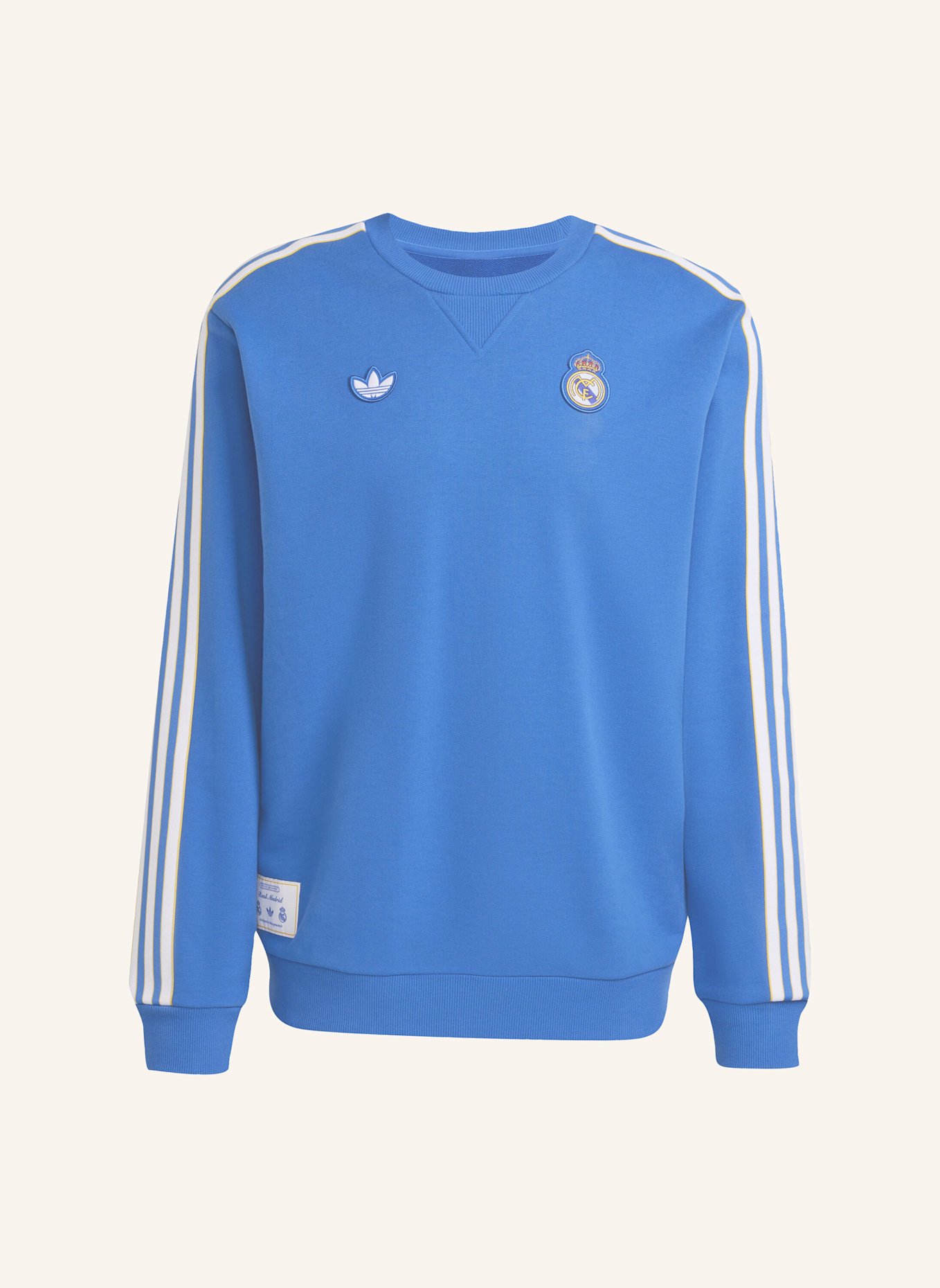 adidas Originals REAL MADRID TERRACE ICONS SWEATSHIRT: BLAU
