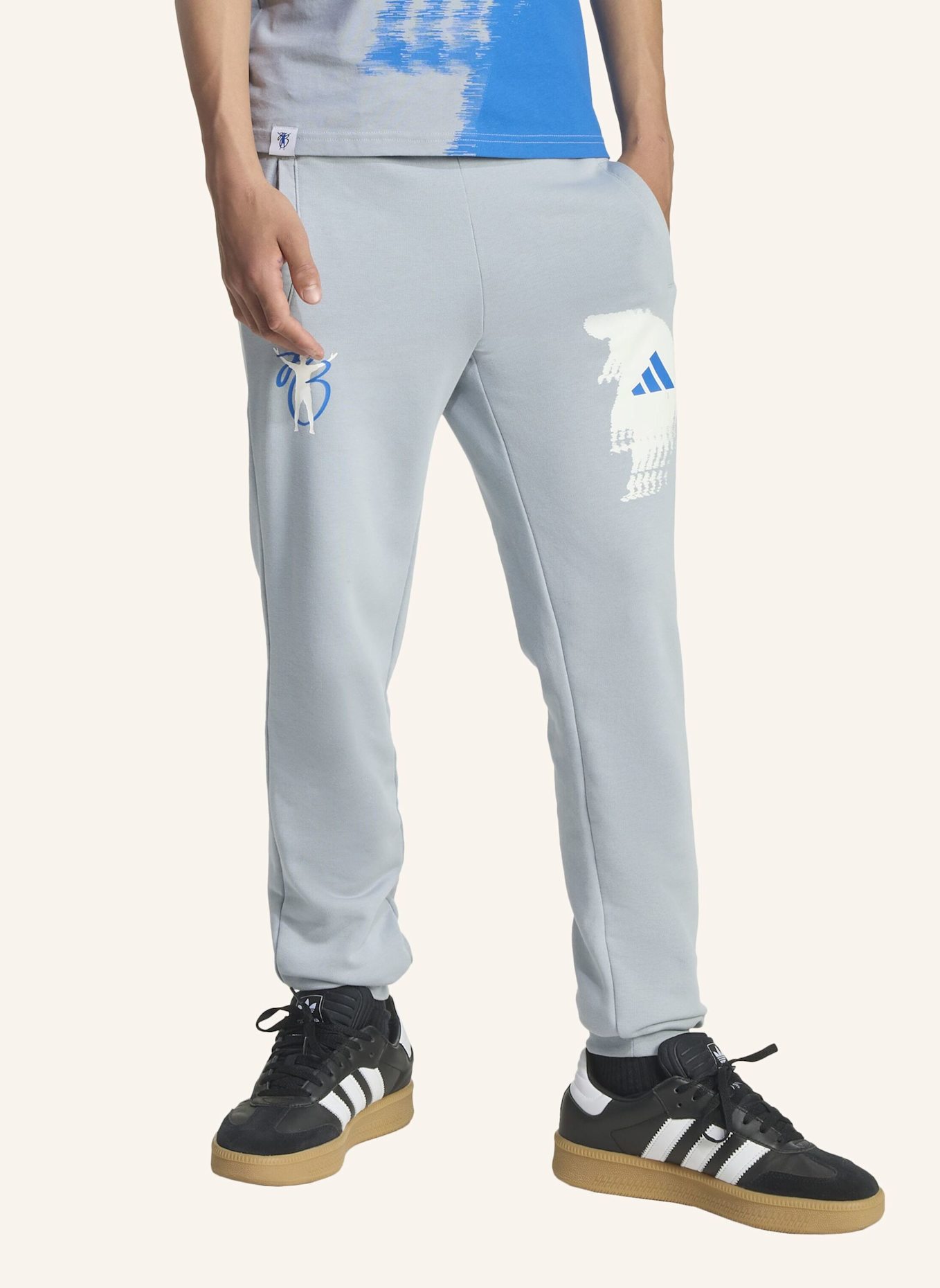 adidas JUDE BELLINGHAM HOSE: GRAU