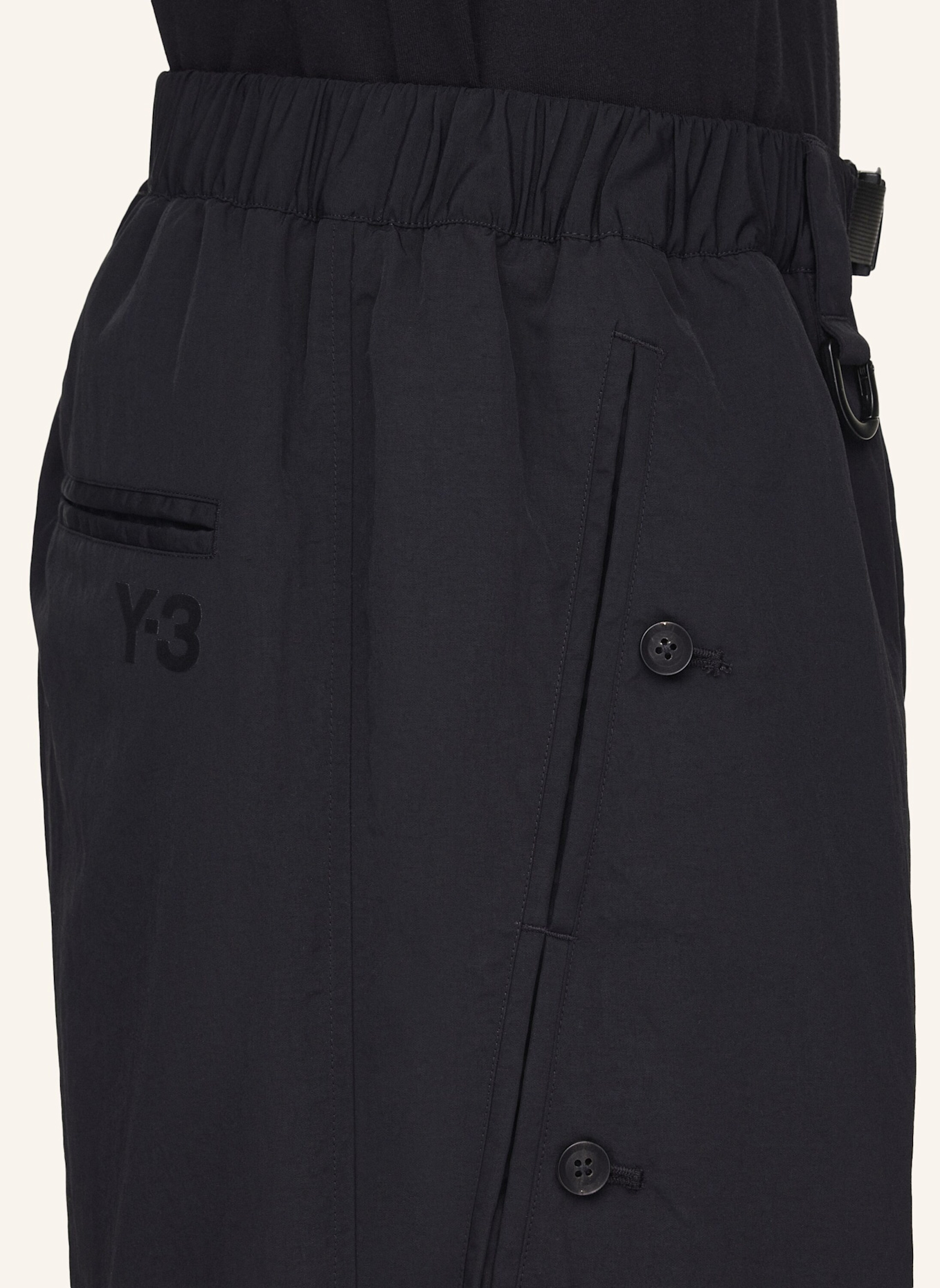 Y-3 Y-3 NYLON PANTS: SCHWARZ
