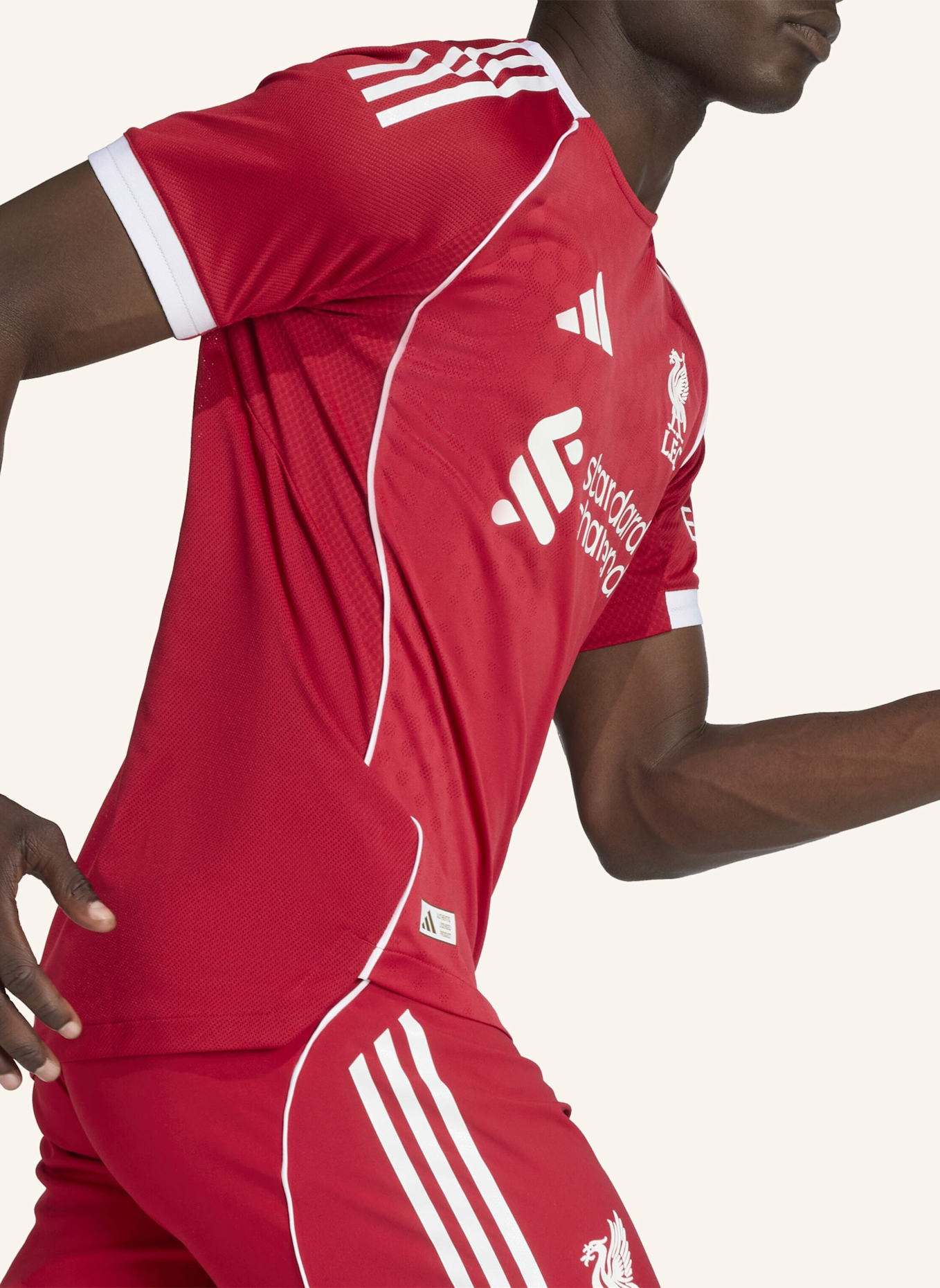 adidas LIVERPOOL FC 25/26 HEIM AUTHENTIC TRIKOT: ROT