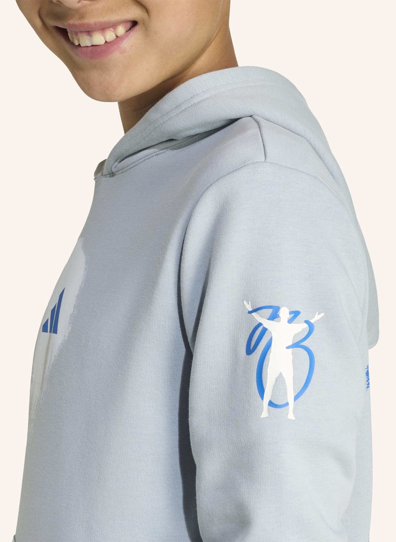 adidas JUDE BELLINGHAM HOODIE: GRAU