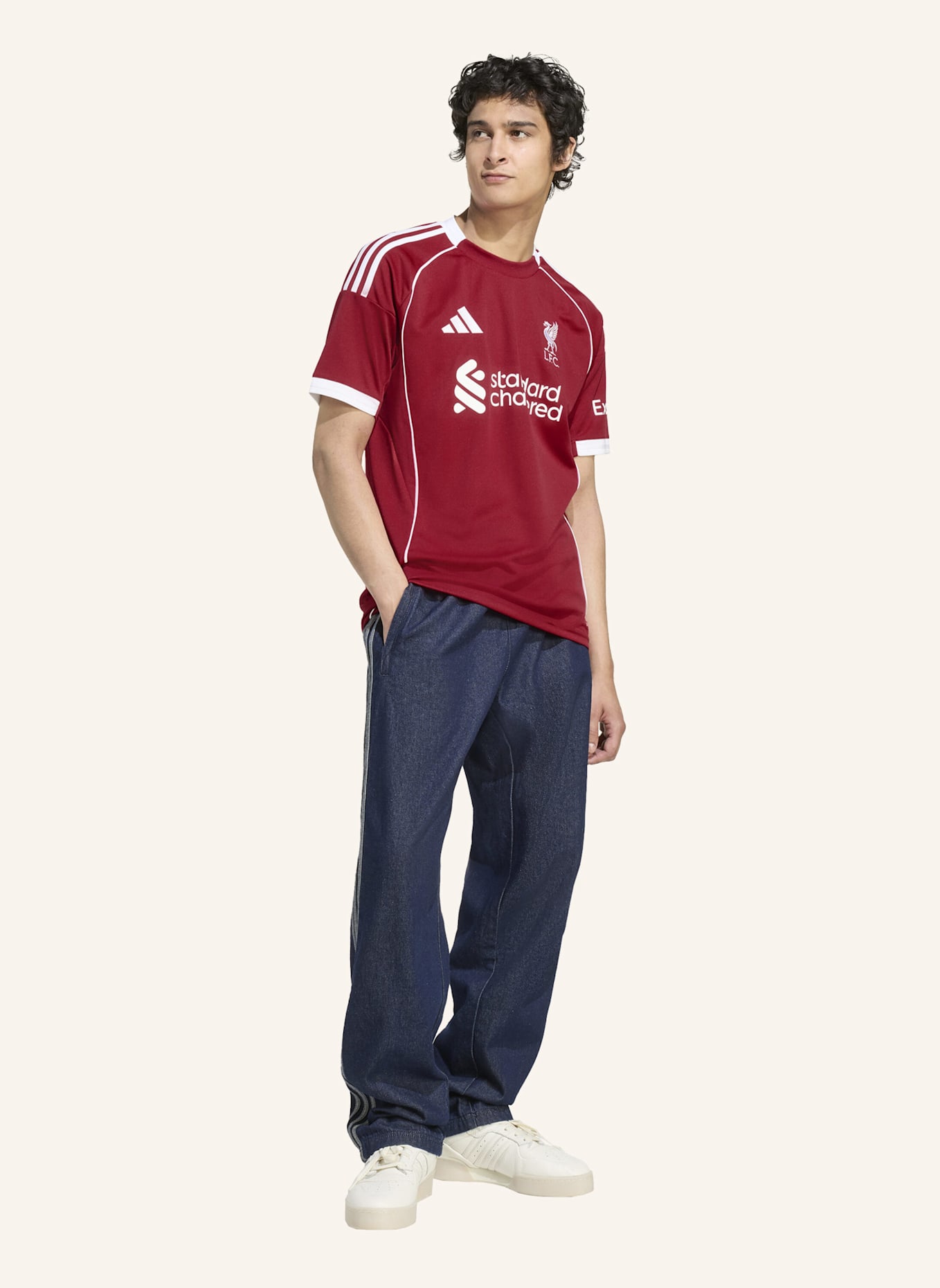 adidas LIVERPOOL FC 25/26 HEIMTRIKOT: ROT