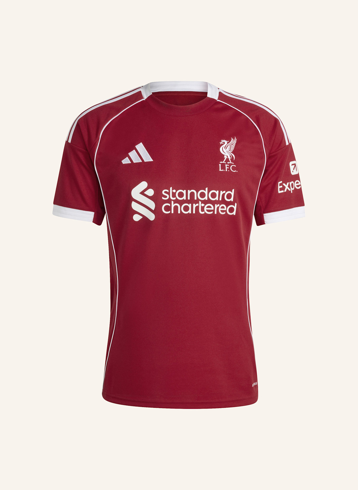 adidas LIVERPOOL FC 25/26 HEIMTRIKOT: ROT