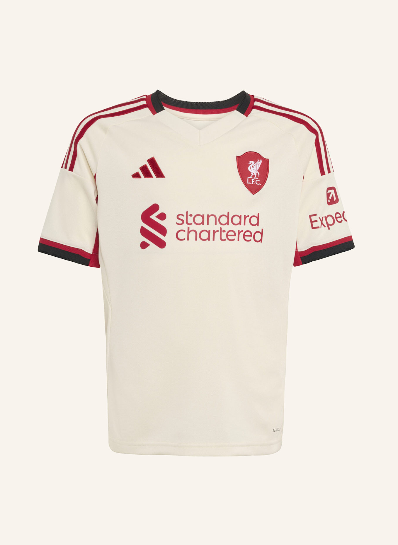 adidas LIVERPOOL FC 25/26 AUSWÄRTSTRIKOT KINDER: WEISS