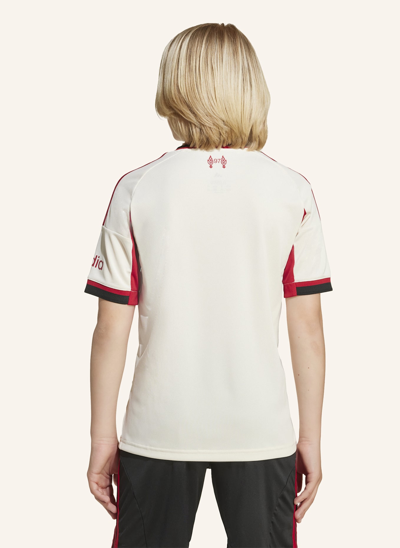 adidas LIVERPOOL FC 25/26 AUSWÄRTSTRIKOT KINDER: WEISS