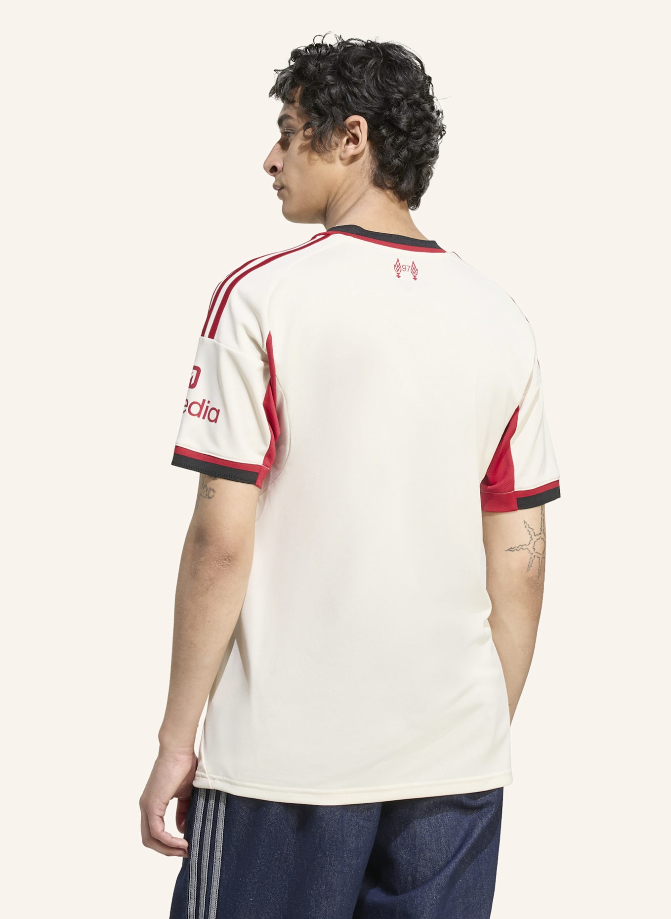 adidas LIVERPOOL FC 25/26 AUSWÄRTSTRIKOT: WEISS