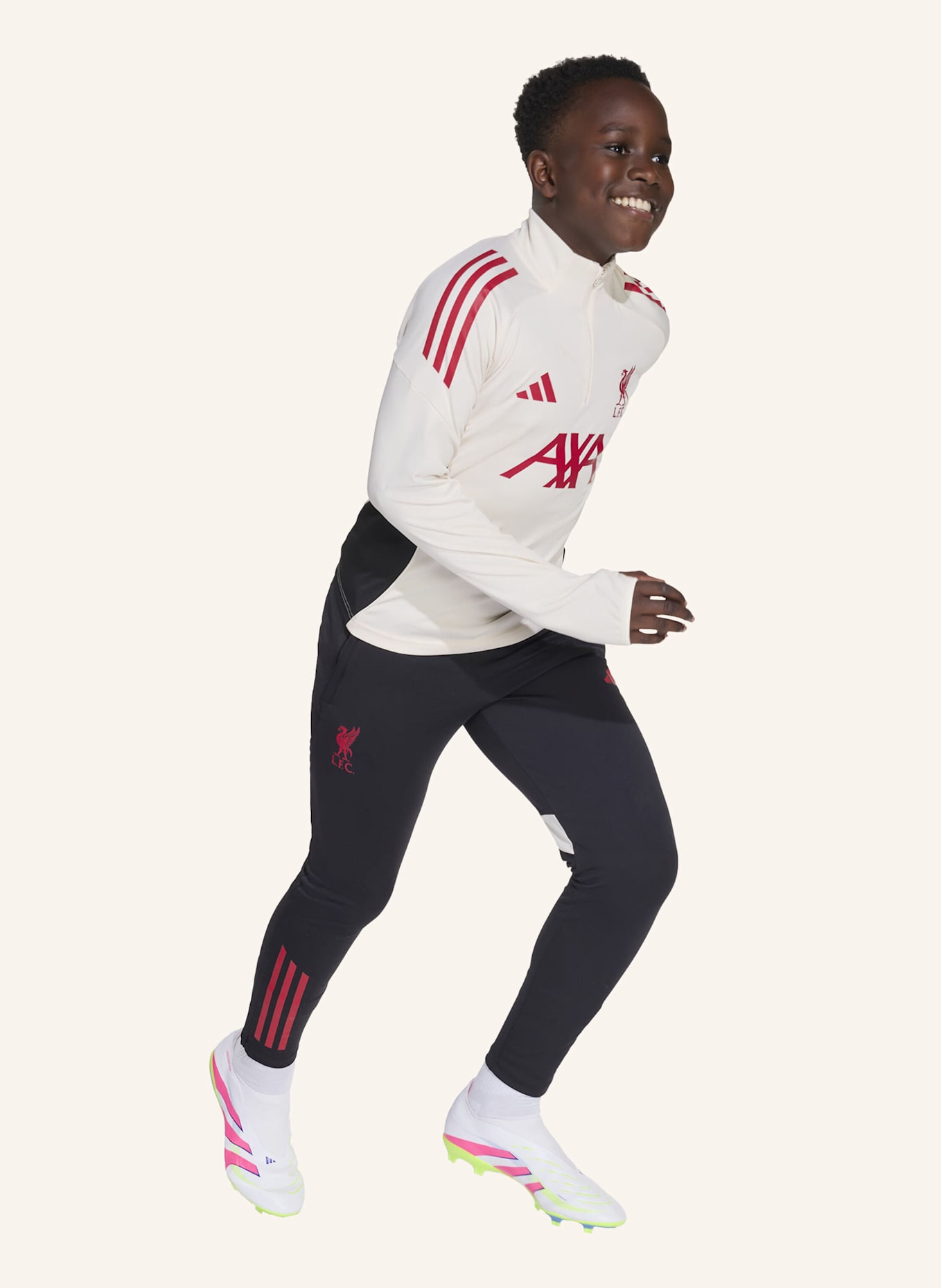 adidas FC LIVERPOOL TIRO 25 COMPETITION KIDS TRAININGSHOSE: SCHWARZ