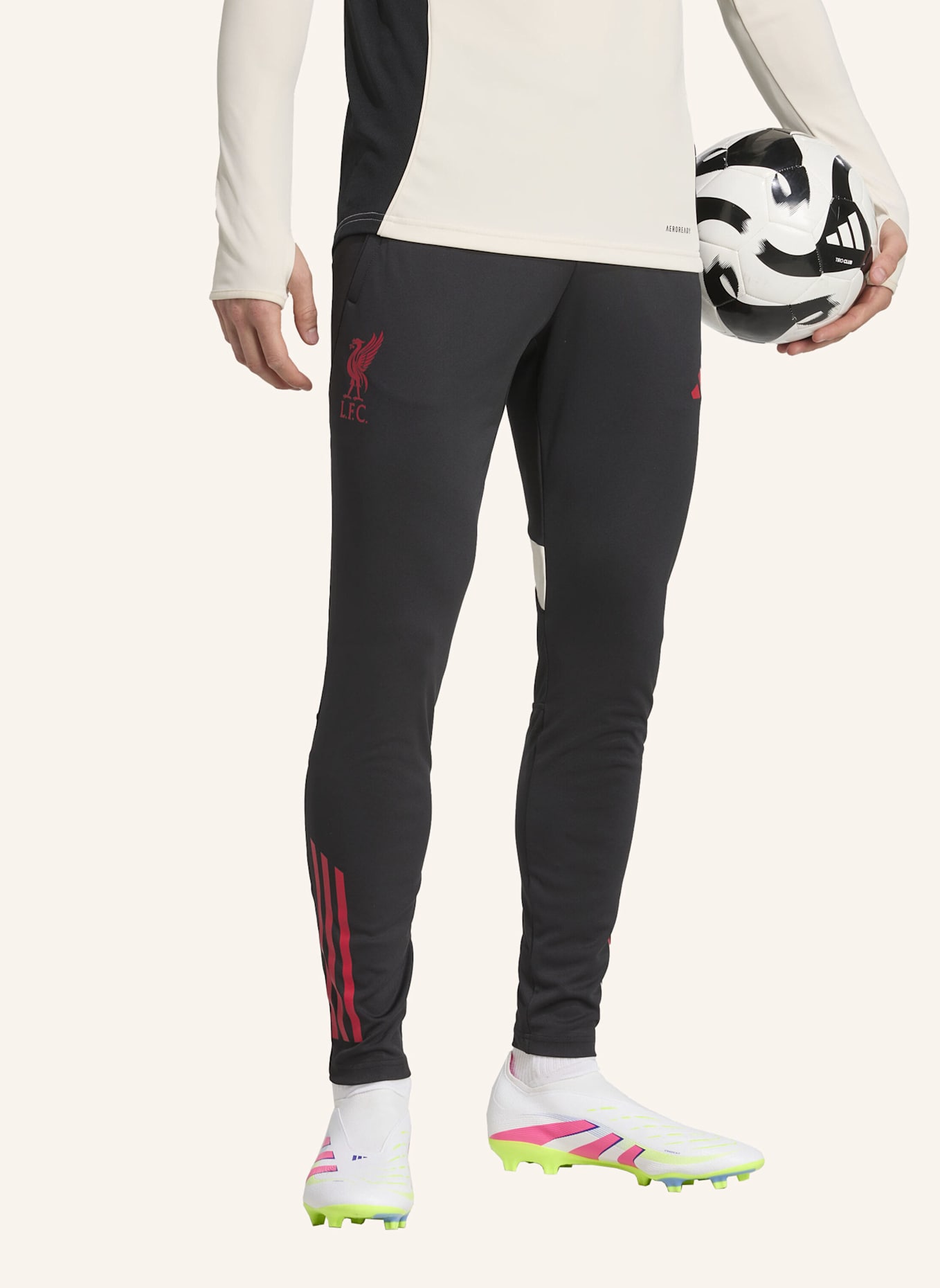 adidas LIVERPOOL FC TIRO 25 COMPETITION TRAININGSHOSE: SCHWARZ