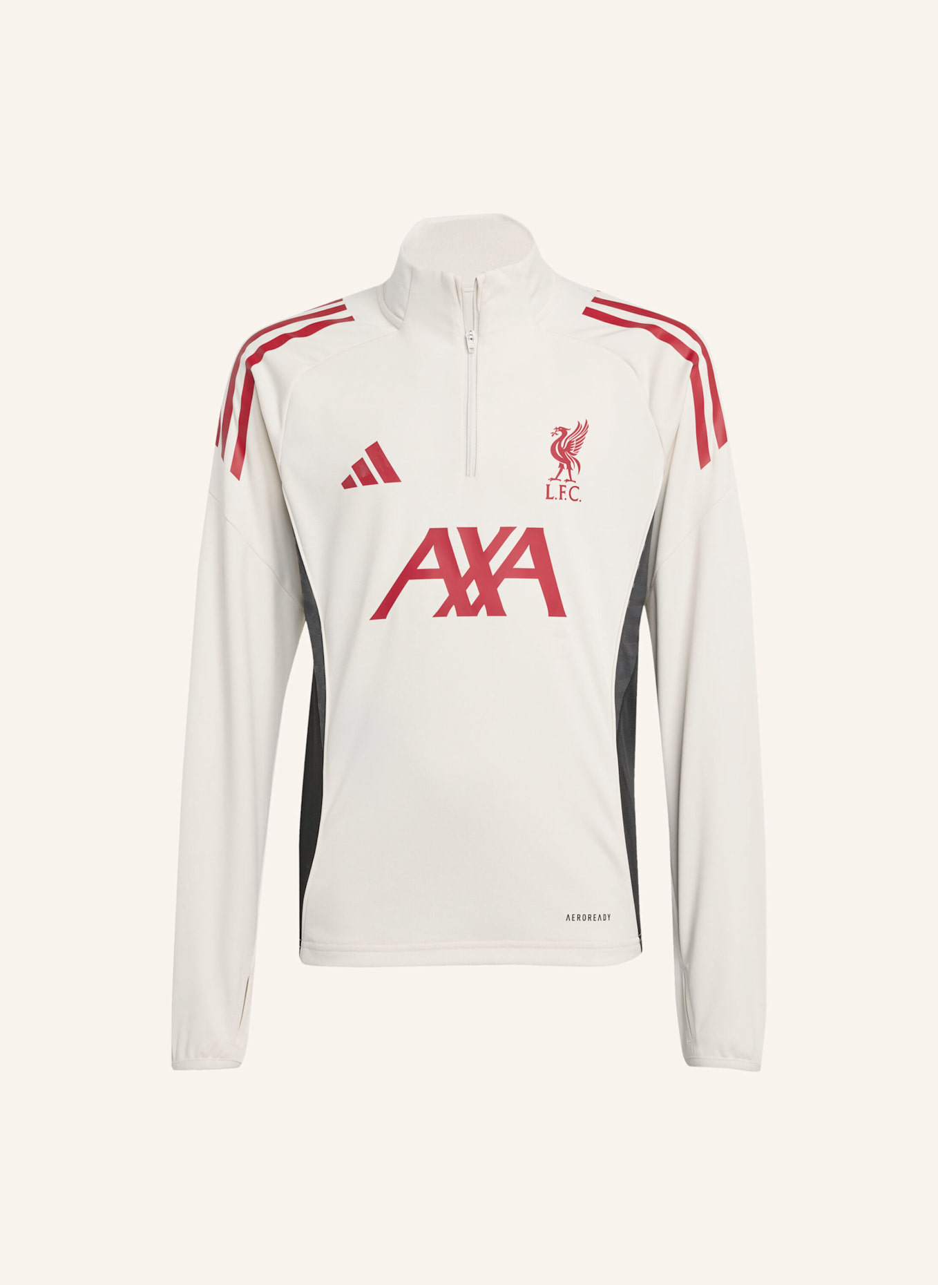 adidas LIVERPOOL FC TIRO 25 COMPETITION TRAININGSOBERTEIL KINDER: WEISS