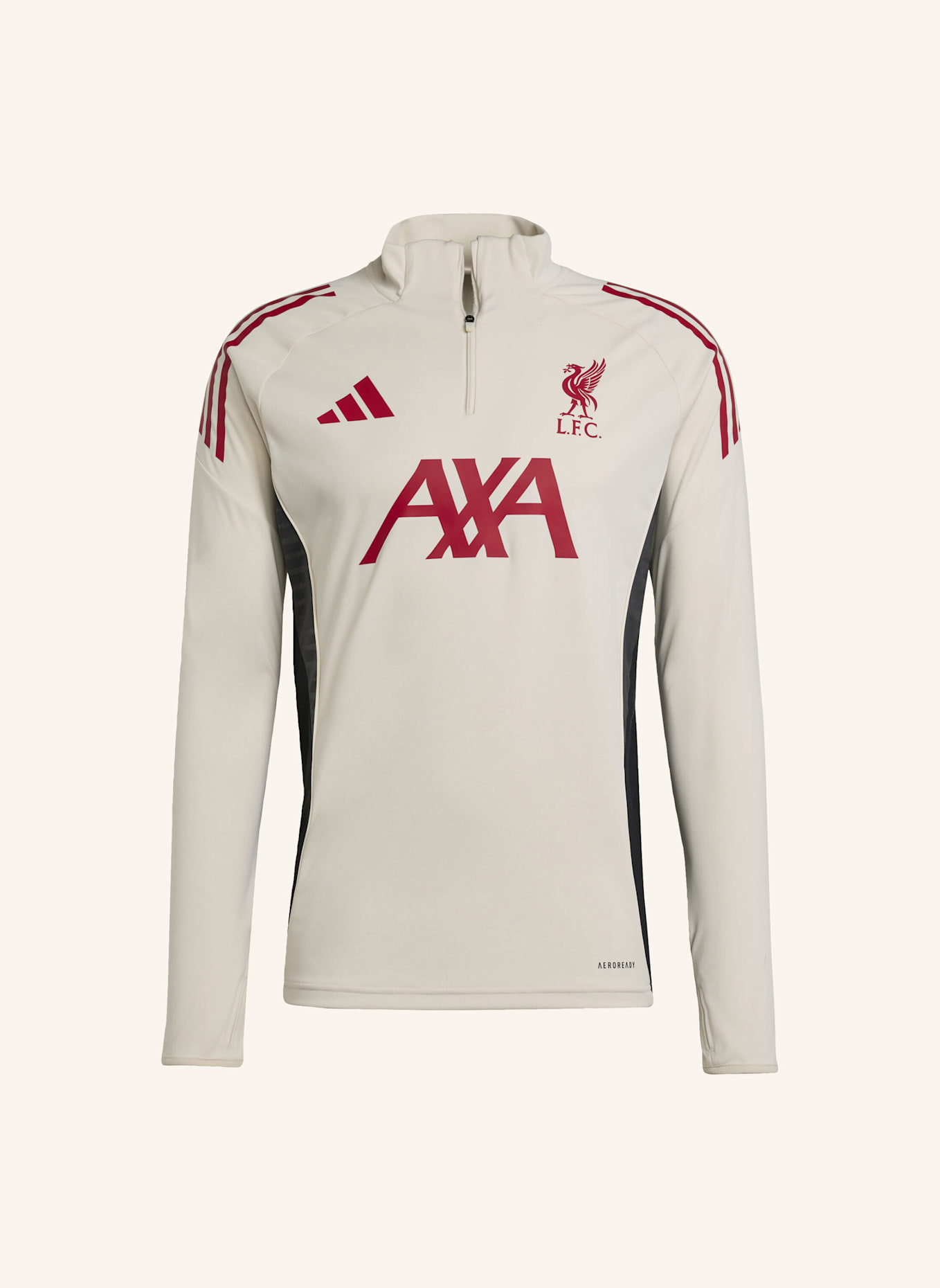 adidas LIVERPOOL FC TIRO 25 COMPETITION TRAININGSOBERTEIL: WEISS