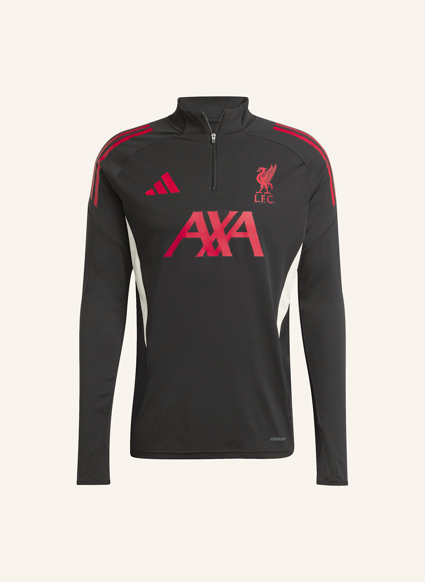 adidas LIVERPOOL FC TIRO 25 COMPETITION TRAININGSOBERTEIL: SCHWARZ