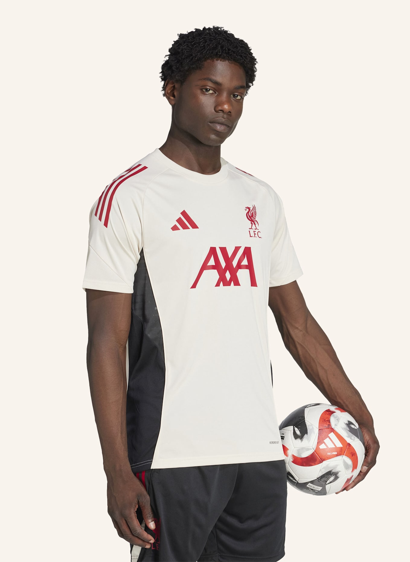 adidas FC LIVERPOOL TIRO 25 COMPETITION TRAININGSTRIKOT: WEISS