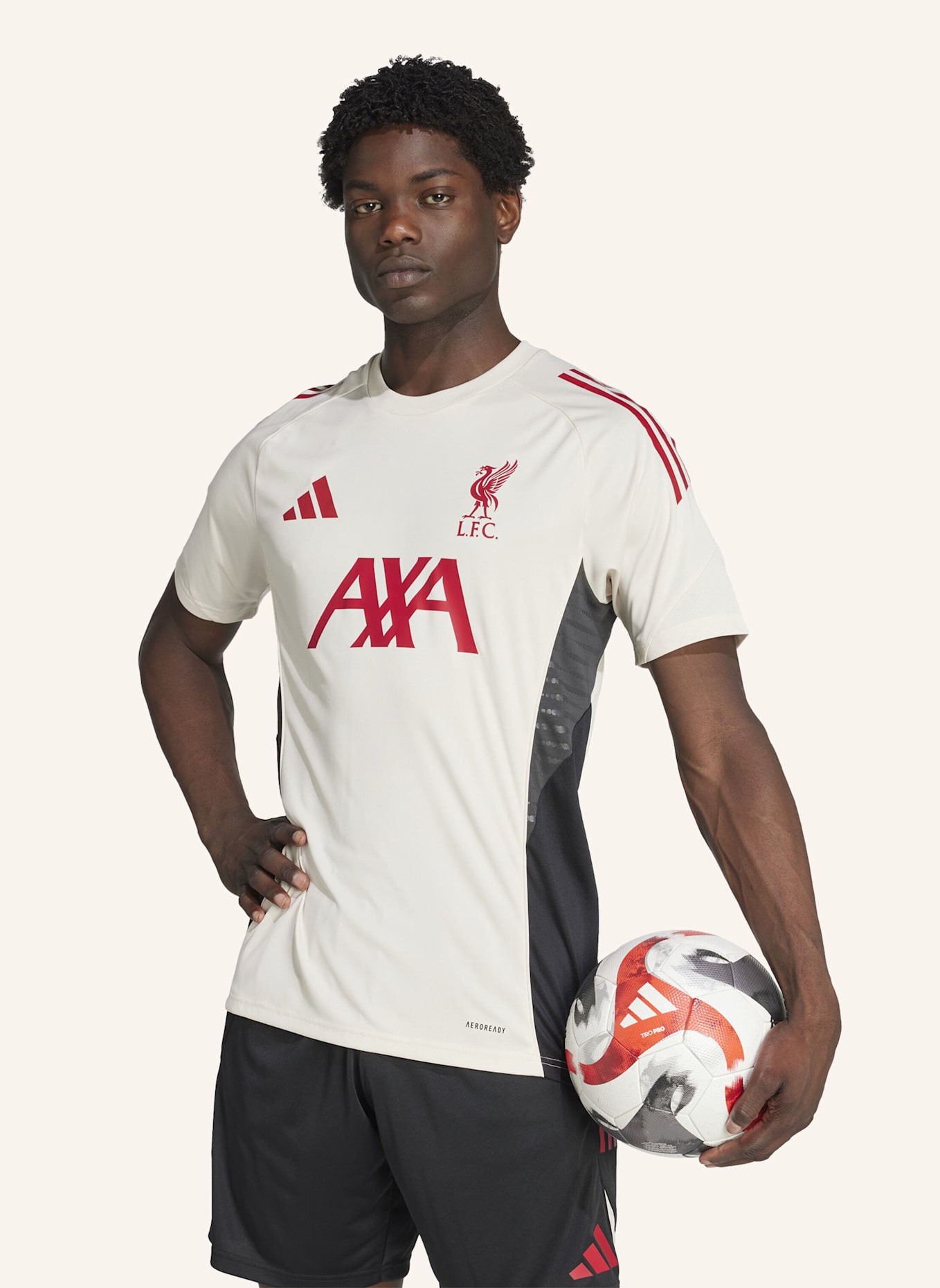 adidas FC LIVERPOOL TIRO 25 COMPETITION TRAININGSTRIKOT: WEISS