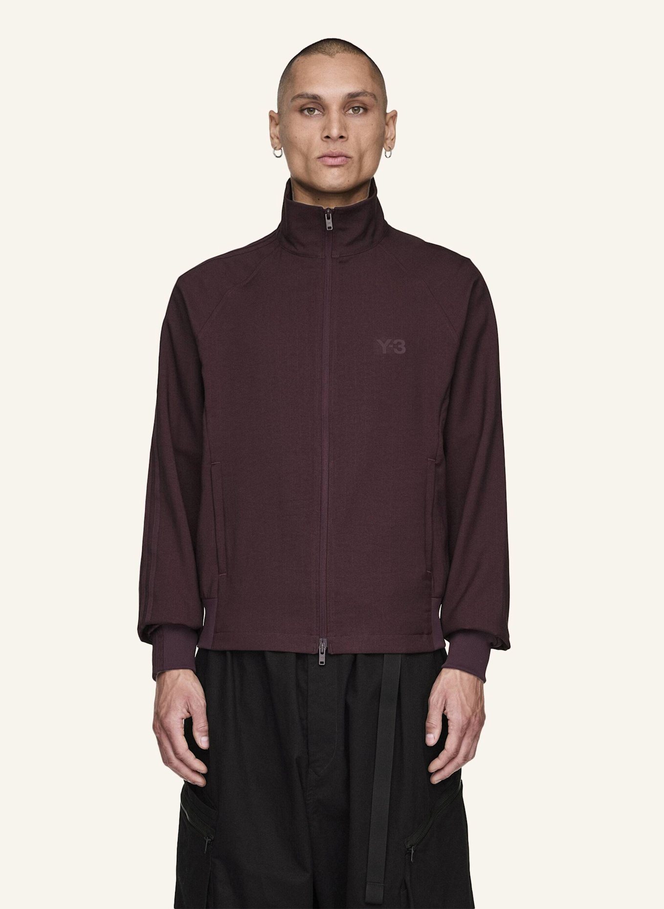 Y-3 Y-3 SPORT UNIFORM TRACK TOP: ROT