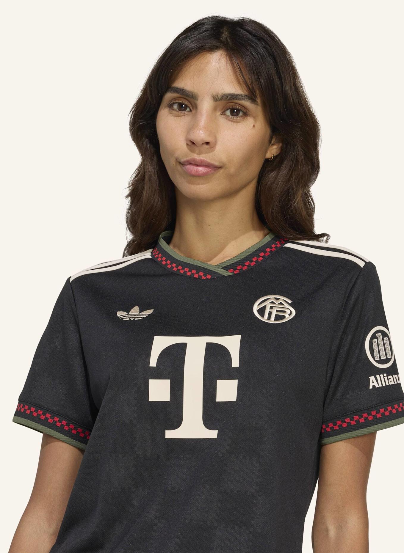 adidas FC BAYERN MÜNCHEN 2025/2026 AUSWEICHTRIKOT: SCHWARZ/ BEIGE
