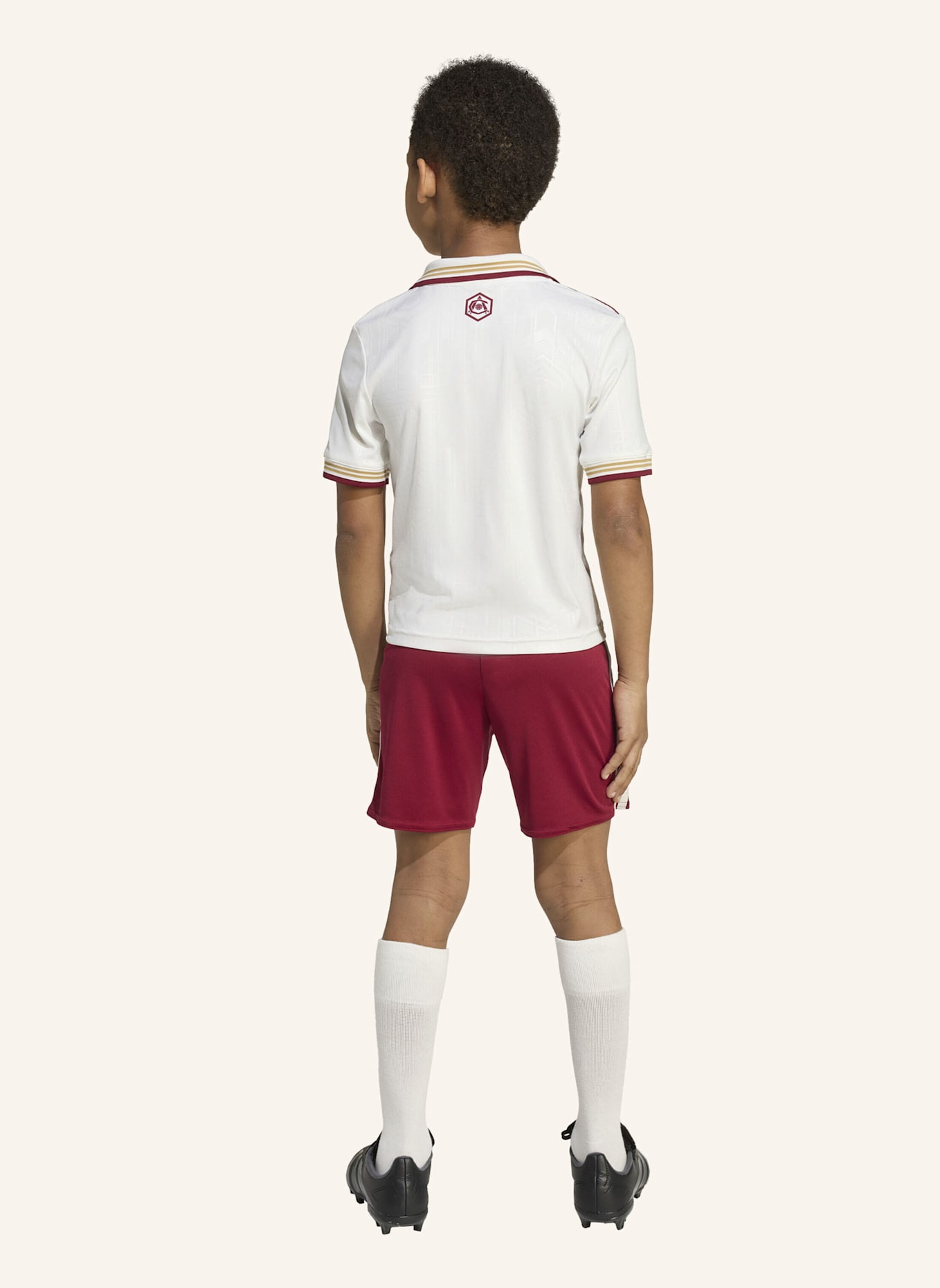 adidas FC ARSENAL 25/26 KIDS MINI-AUSWEICHAUSRÜSTUNG: WEISS/ ROT